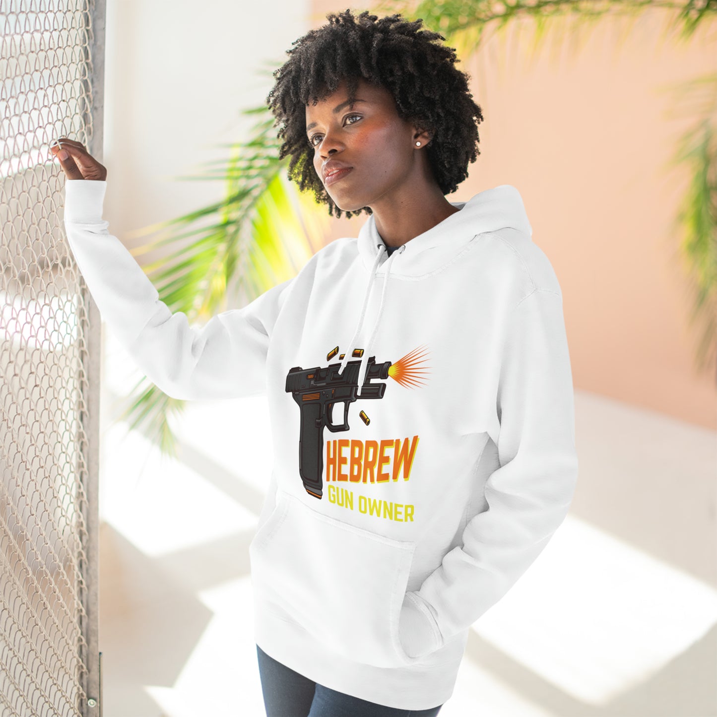 HEBREW GUN OWNER HOODIE