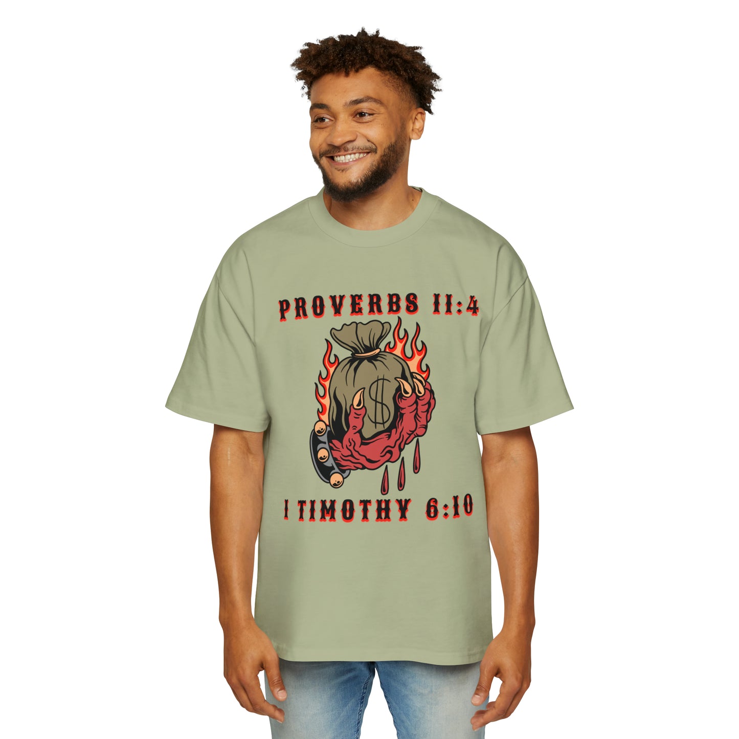 MONEY AINT A THING OVERSIZED TEE