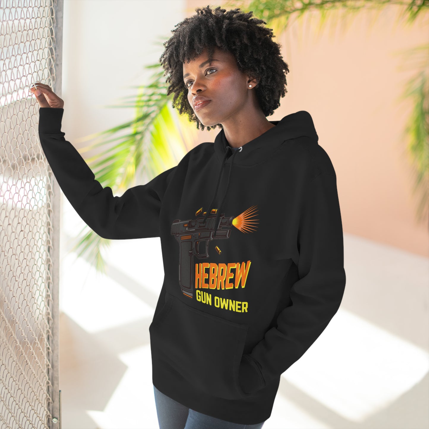 HEBREW GUN OWNER HOODIE