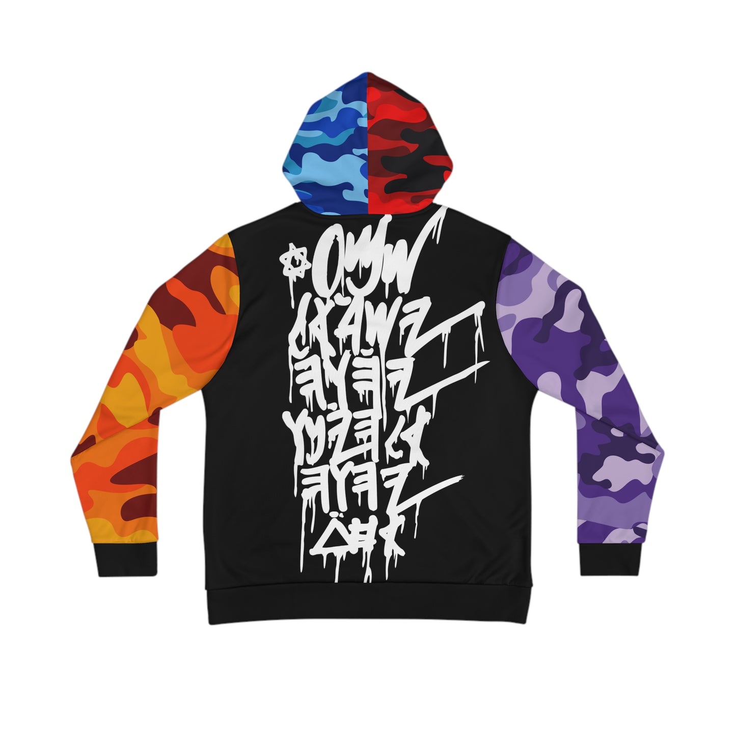 QAM YASHARAHLA CAMO HOODIE