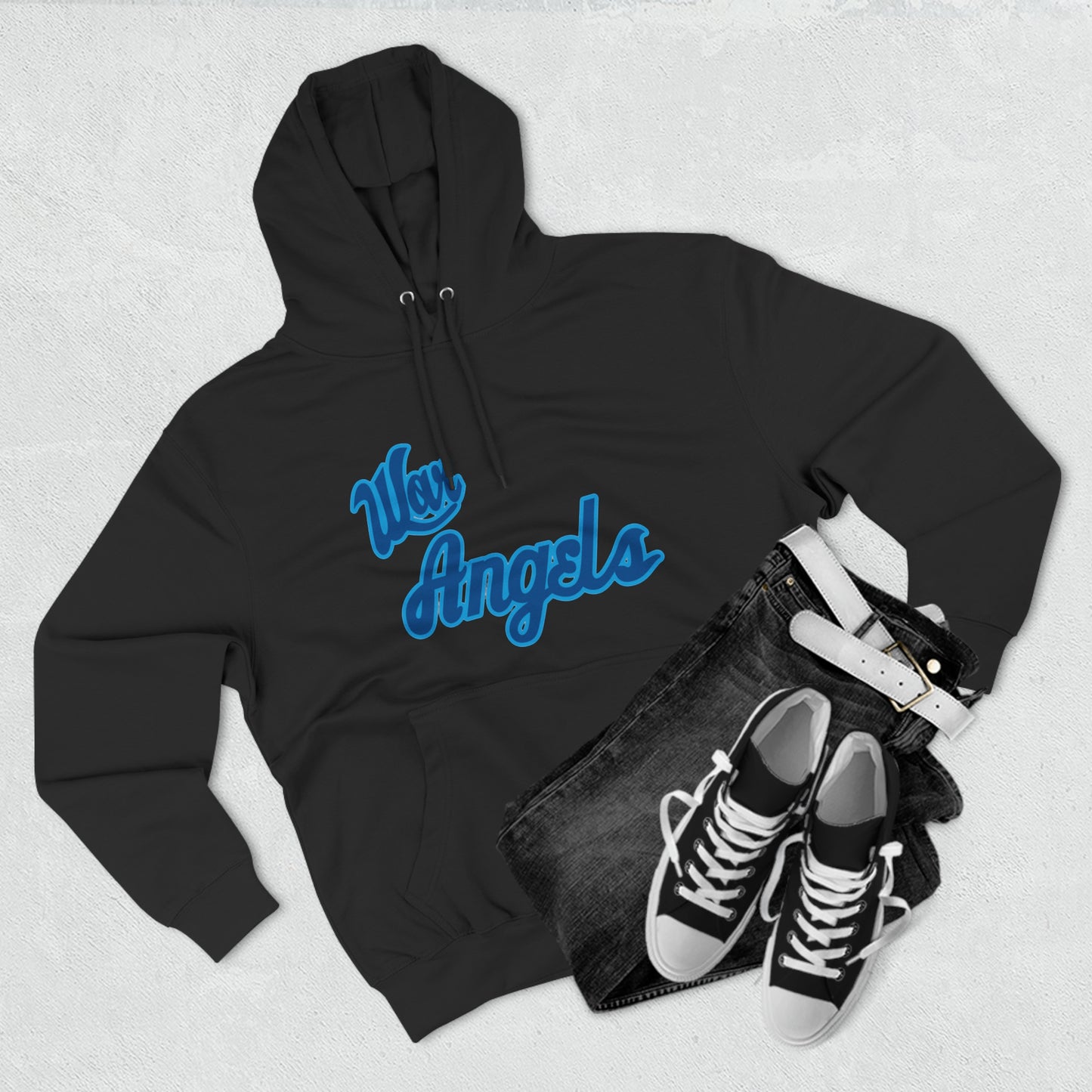 WAR ANGELS THROWBACK HOODIE