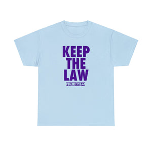 KEEP THE LAW PURPLE