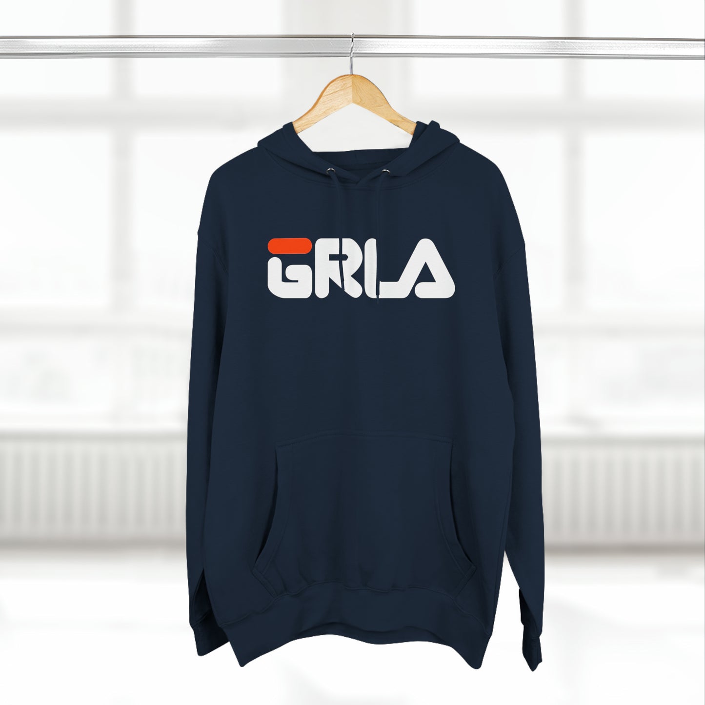 GRLA HOODIE (ORANGE STRIPE)