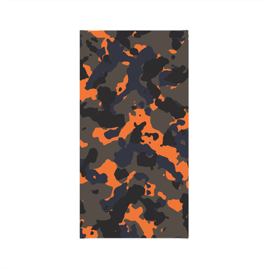 GREY CAMO FACE MASK