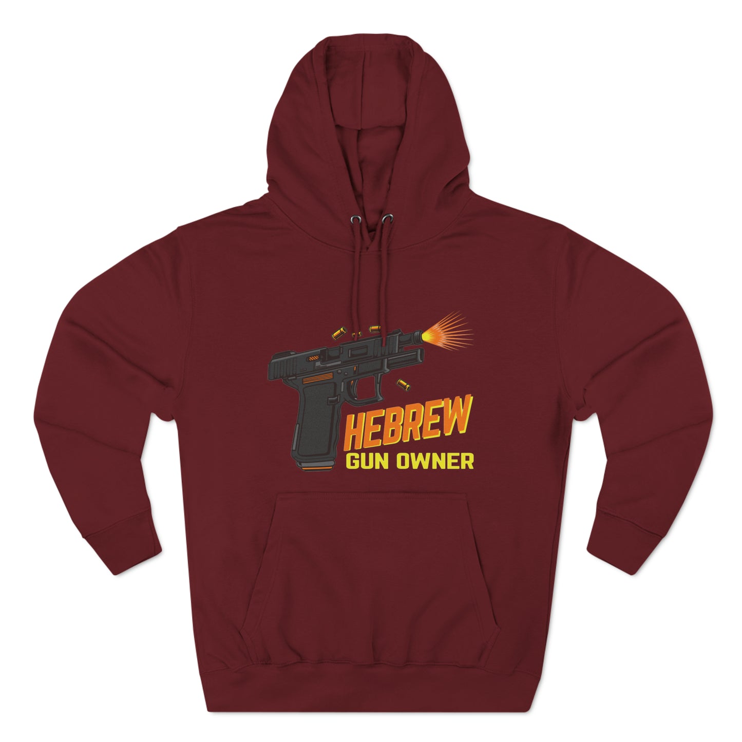 HEBREW GUN OWNER HOODIE