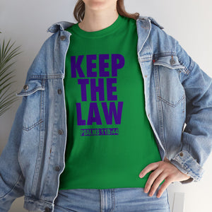 KEEP THE LAW PURPLE