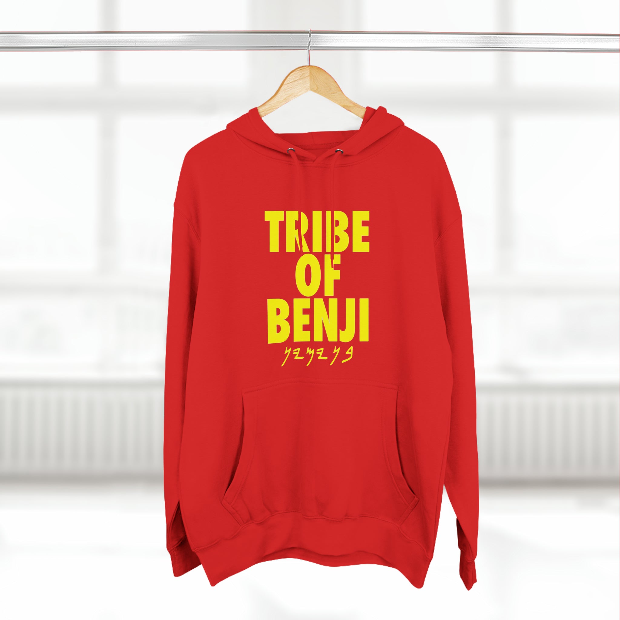 TRIBE OF BENJI HOODIE YELLOW (MULTI COLORS)