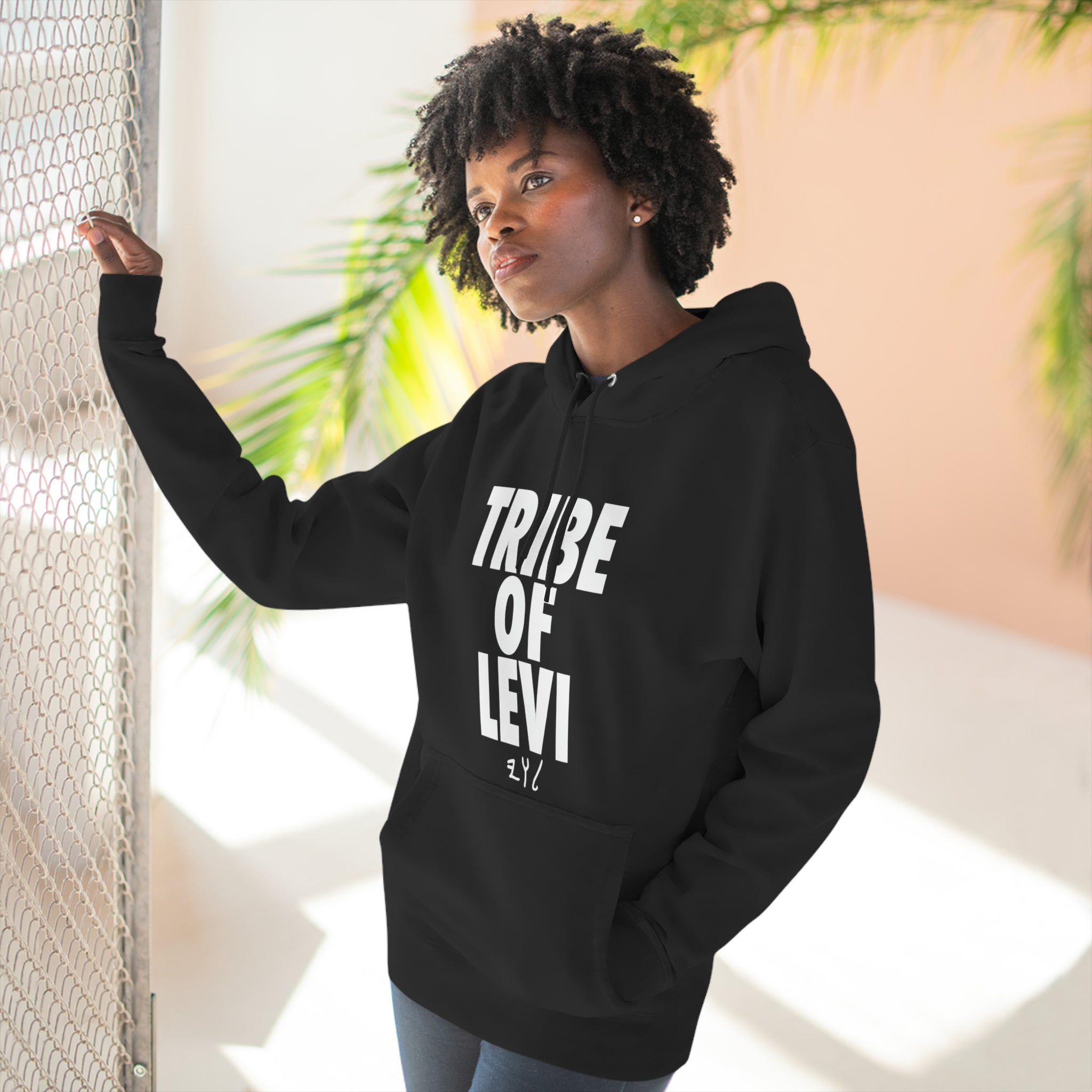 TRIBE OF LEVI HOODIE WHITE (MULTI COLORS)