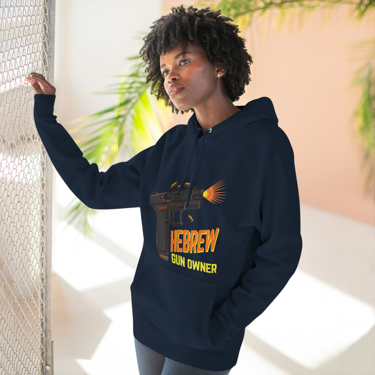 HEBREW GUN OWNER HOODIE