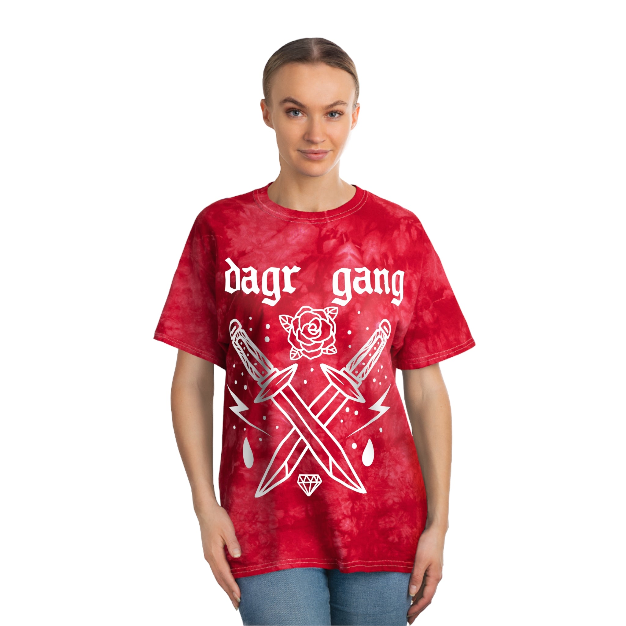 DAGR GANG TIE DYE TEE