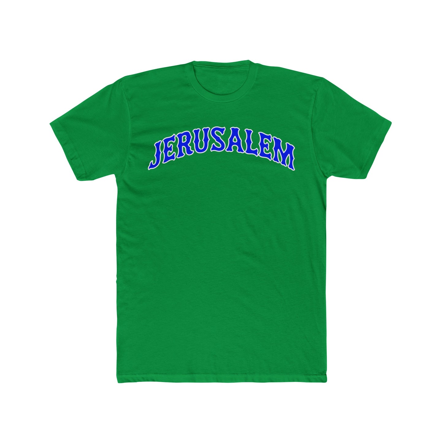 JERUSALEM THROWBACK TEE (BLUE)