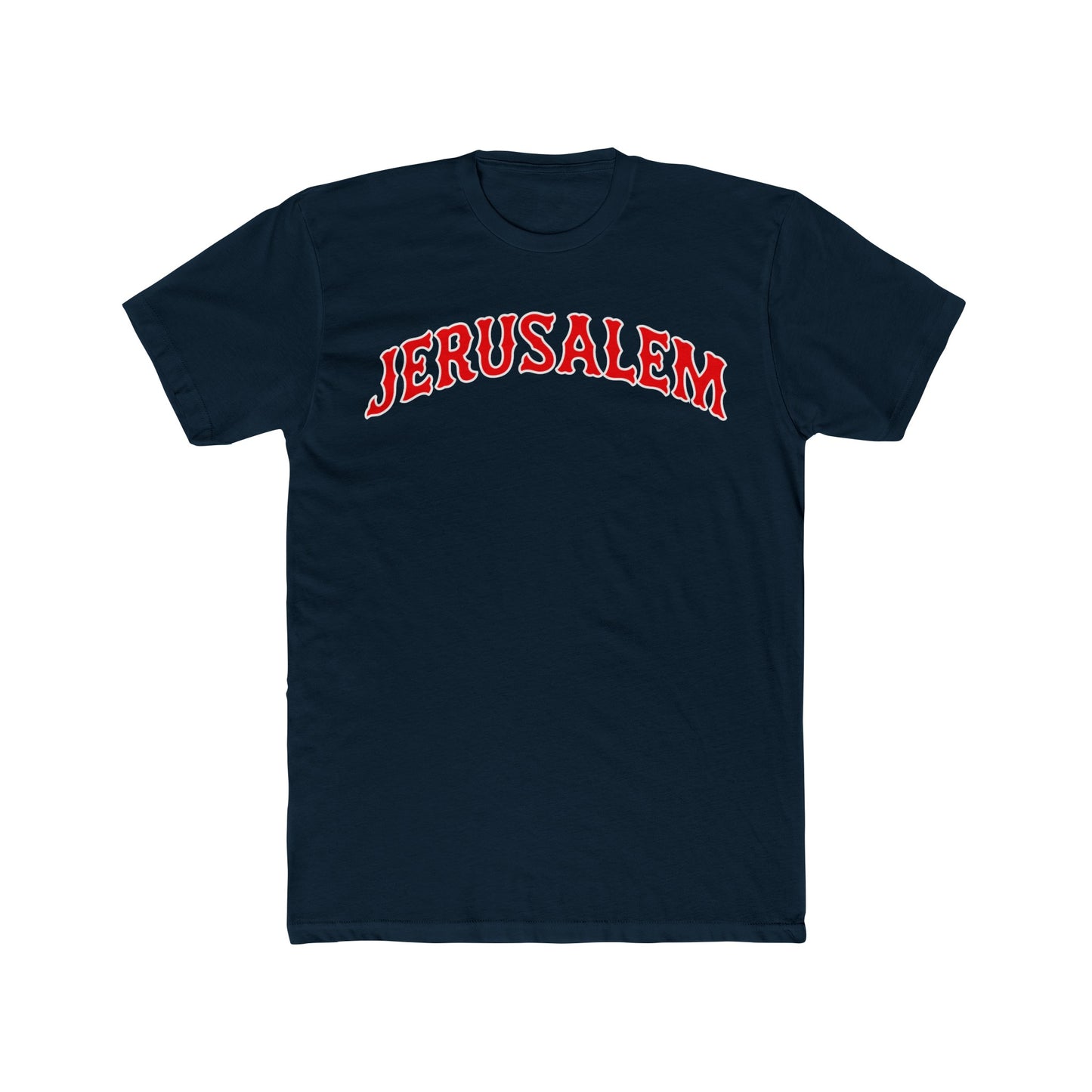 JERUSALEM THROWBACK TEE (RED)