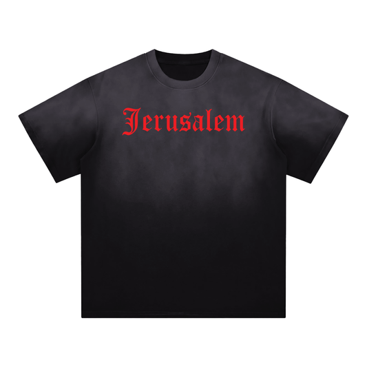 Jerusalem Citadel Tee (Red)