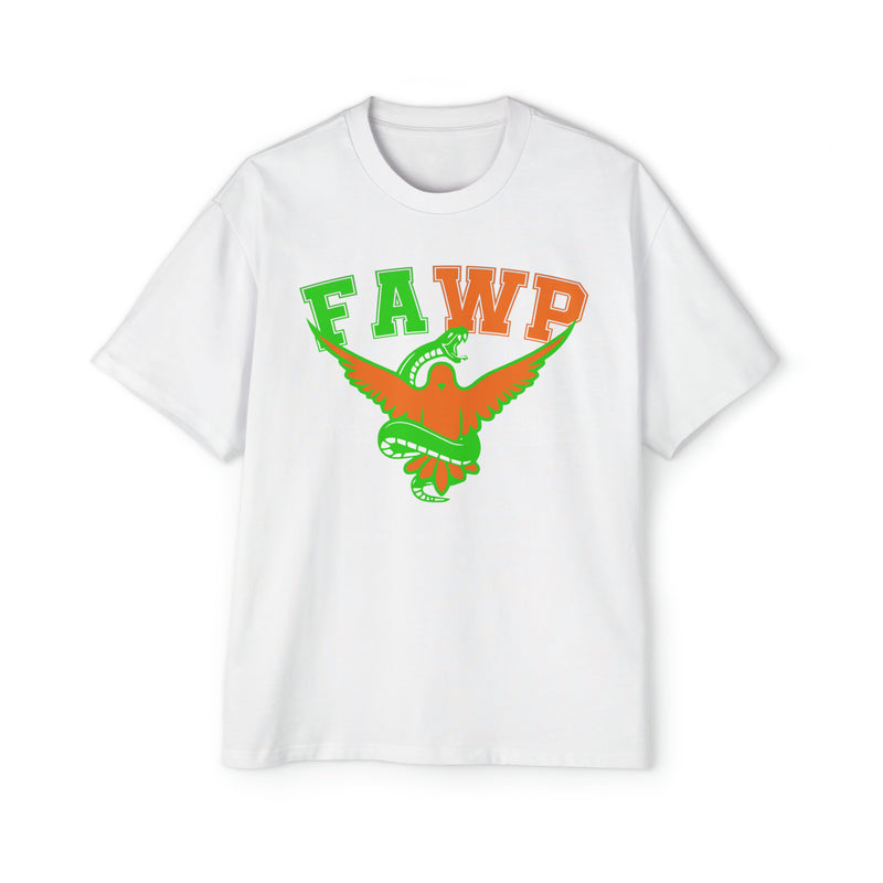 1016 x FAWP COLLAB OVERSIZED FAMU TEE