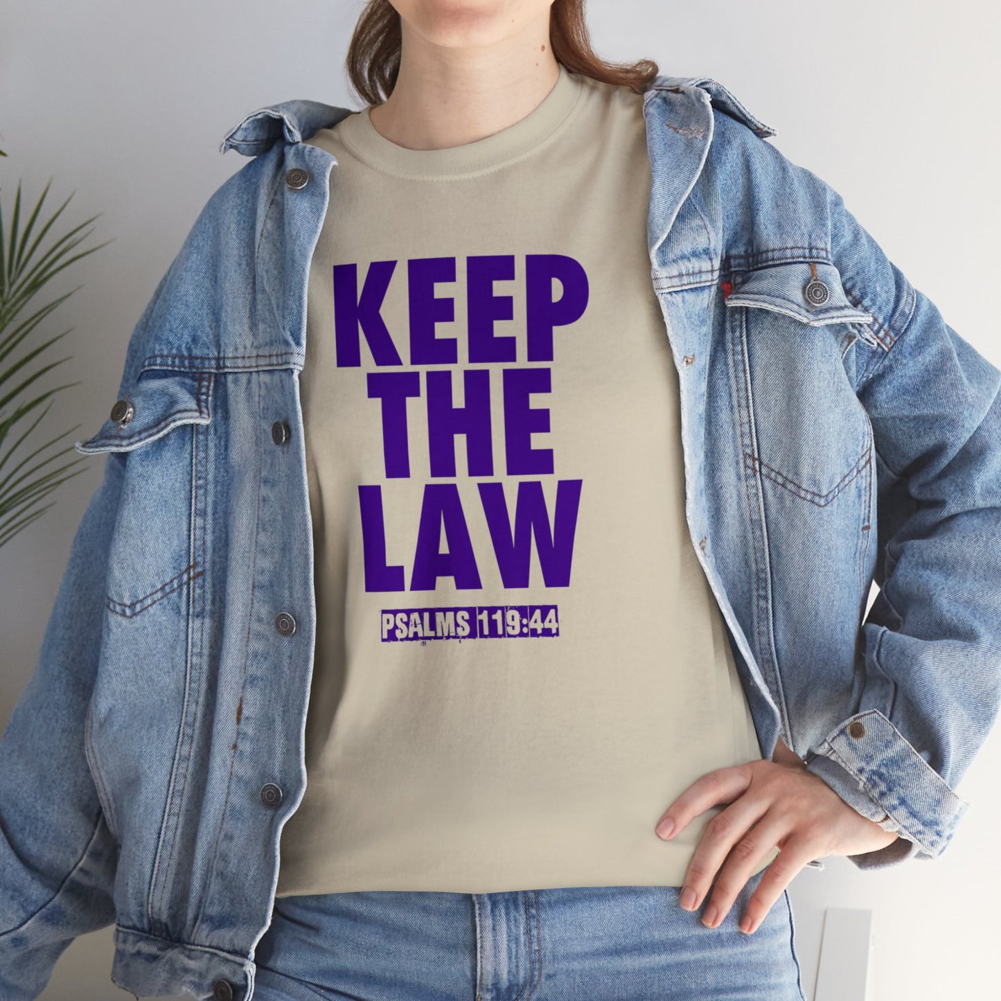 KEEP THE LAW PURPLE