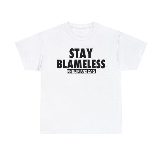STAY BLAMELESS