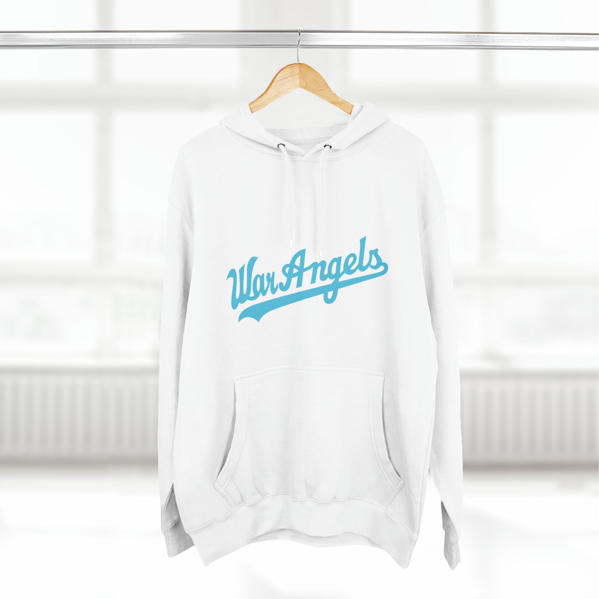 WAR ANGELS HOODIE (POWDER BLUE)