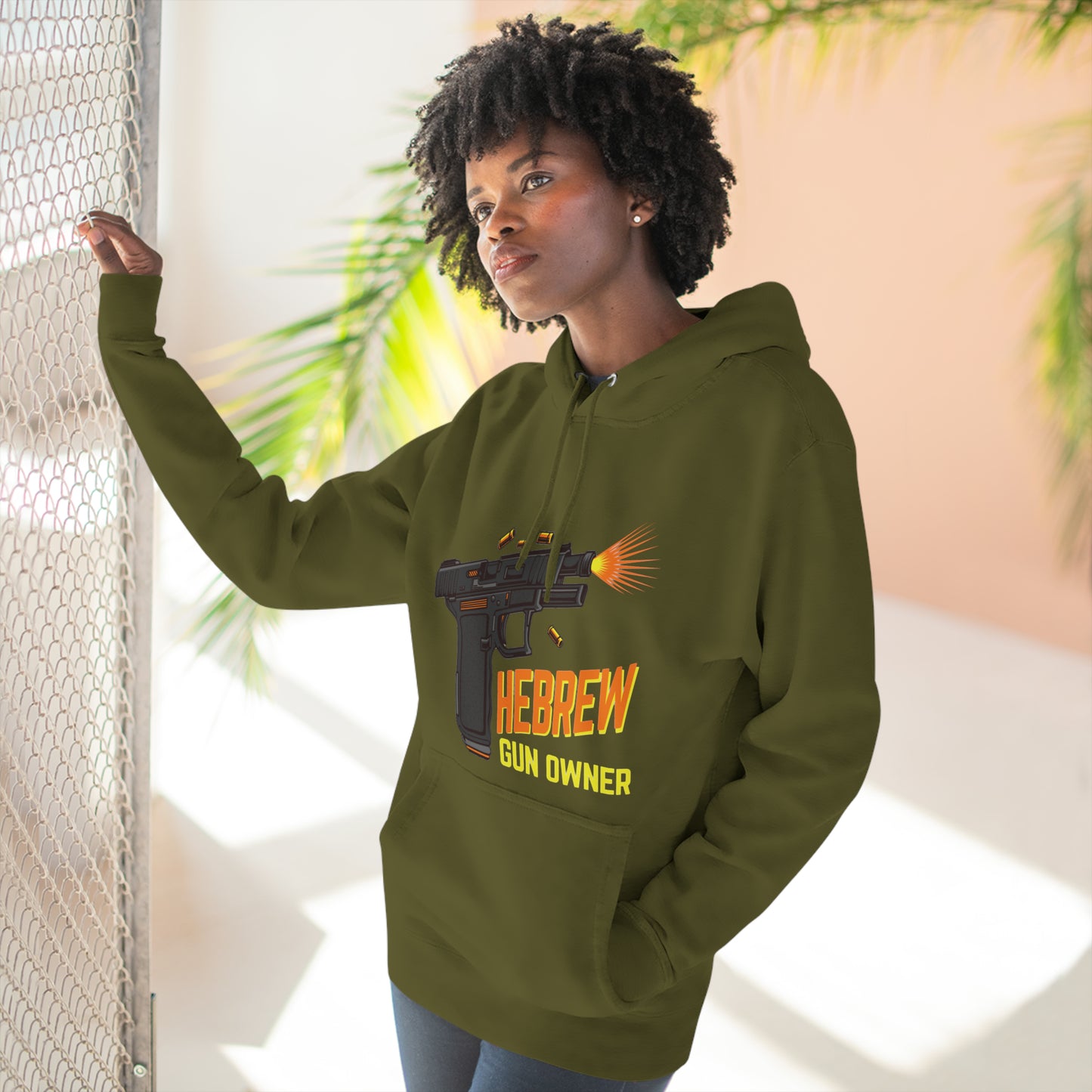 HEBREW GUN OWNER HOODIE