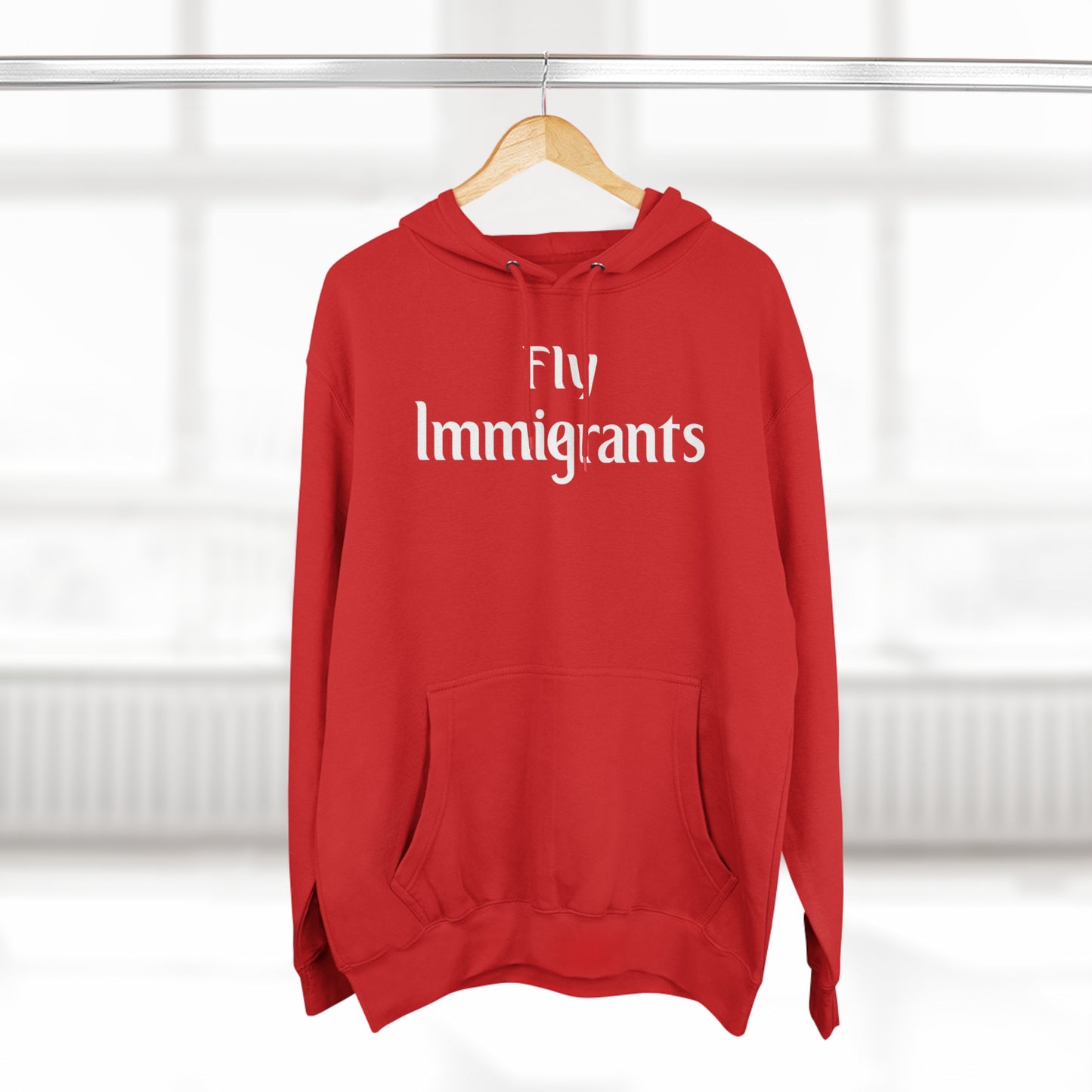 FLY IMMIGRANTS HOODIE 1