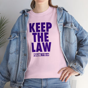 KEEP THE LAW PURPLE