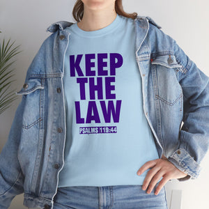 KEEP THE LAW PURPLE