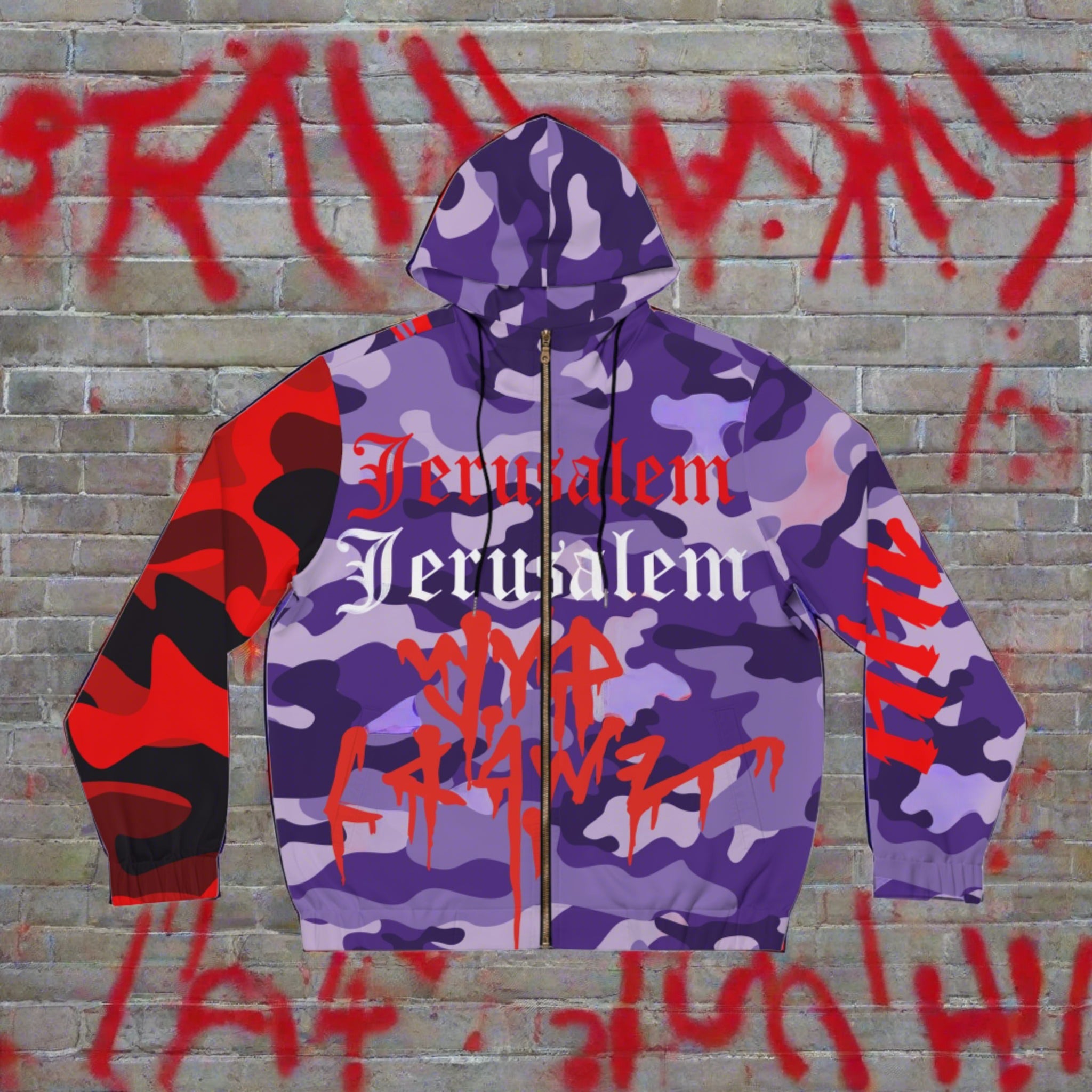 JERUSALEM QAM YASHARAHLA CAMO ZIP