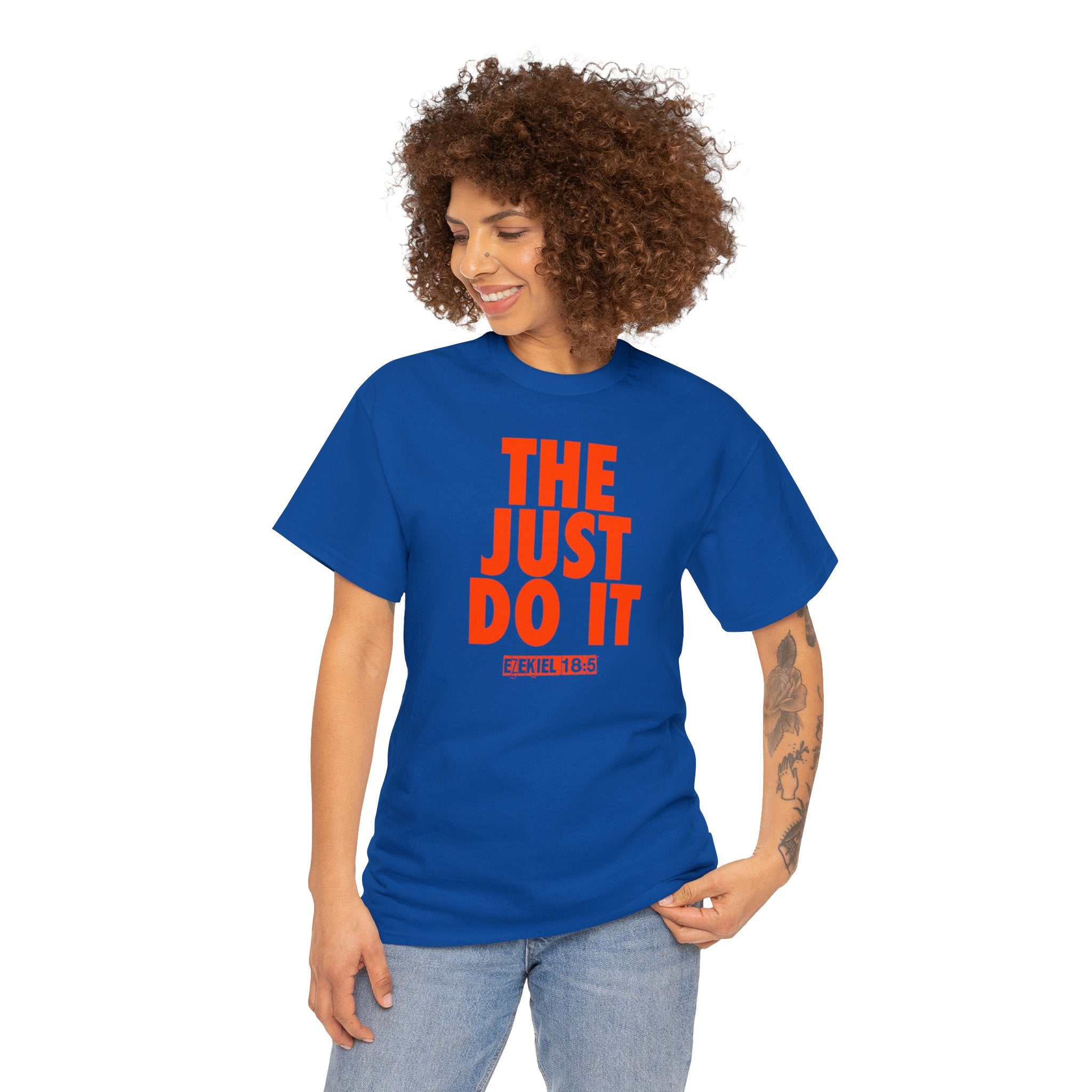 THE JUST DO IT ORANGE