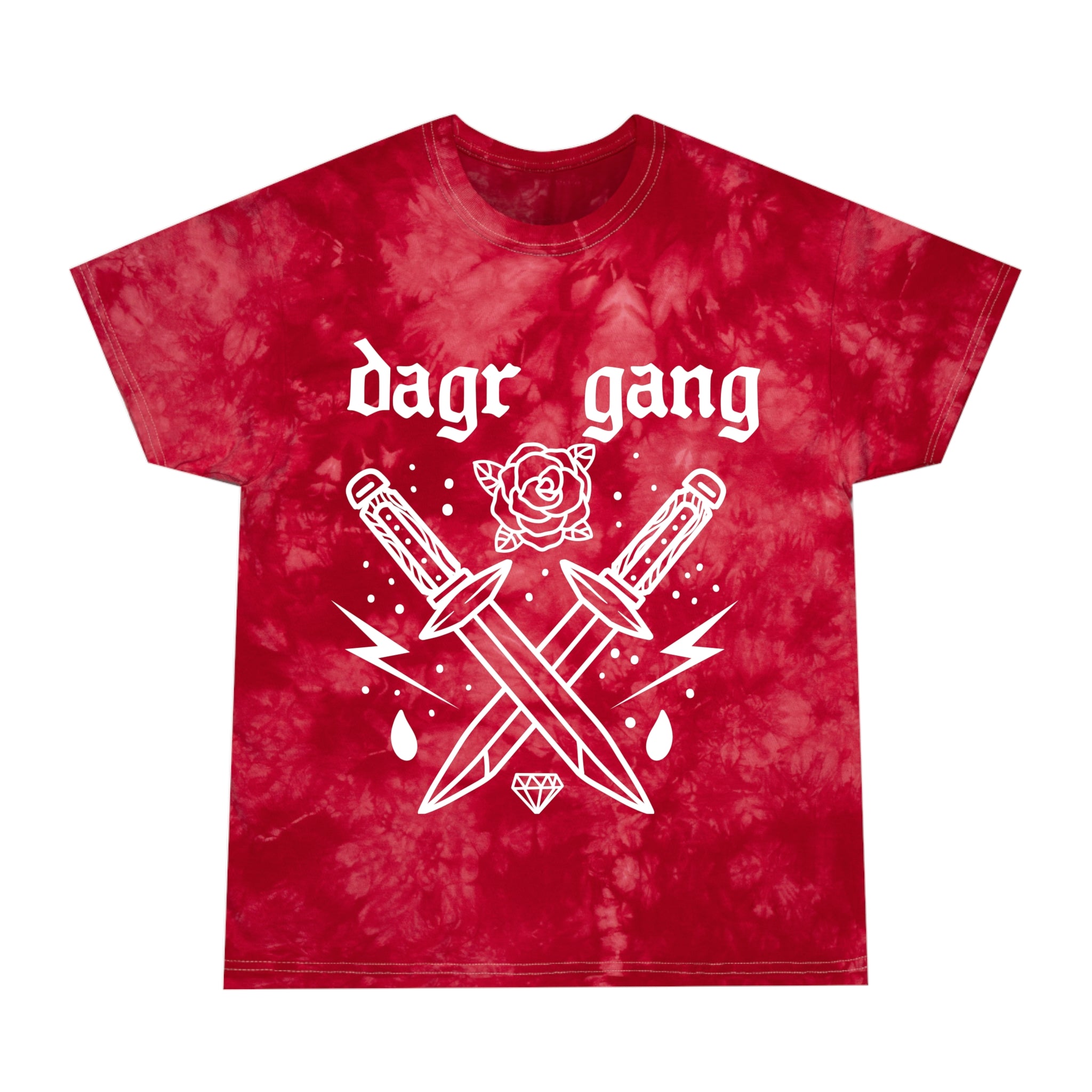 DAGR GANG TIE DYE TEE