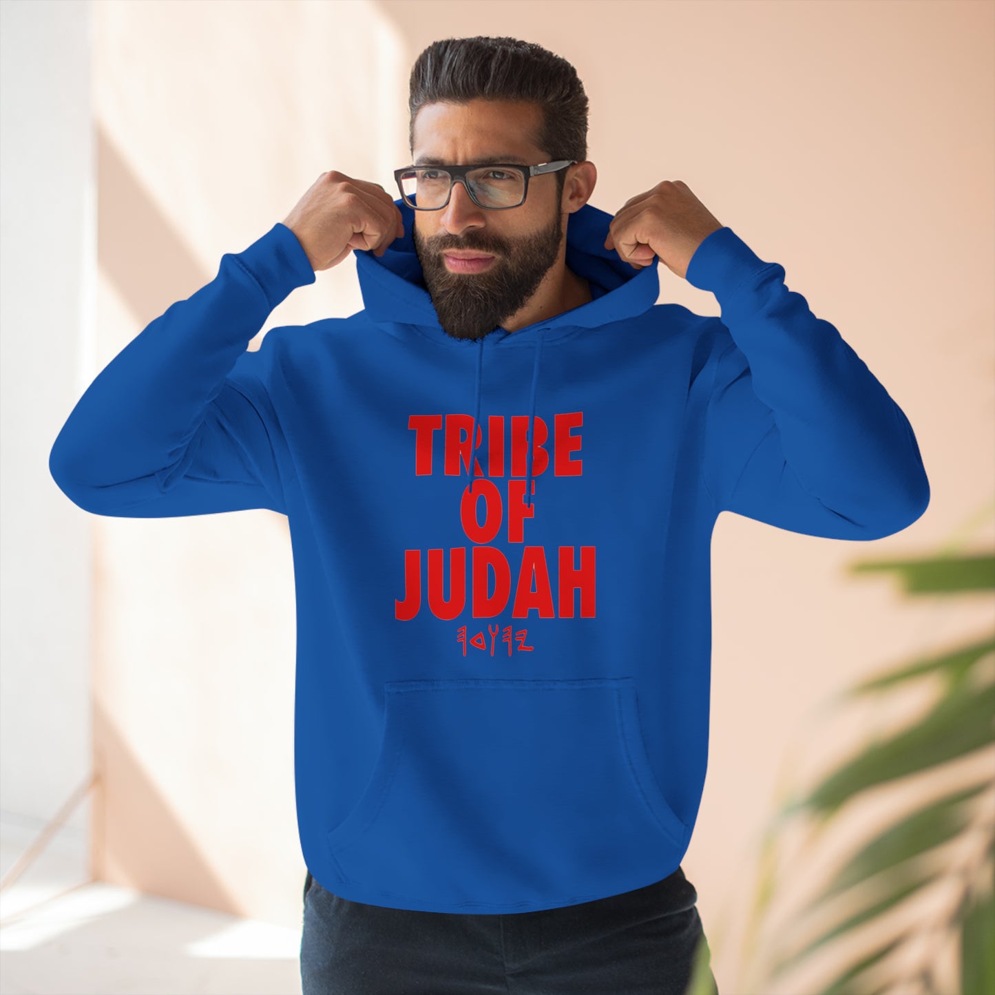 TRIBE OF JUDAH HOODIE RED (MULTI COLORS)
