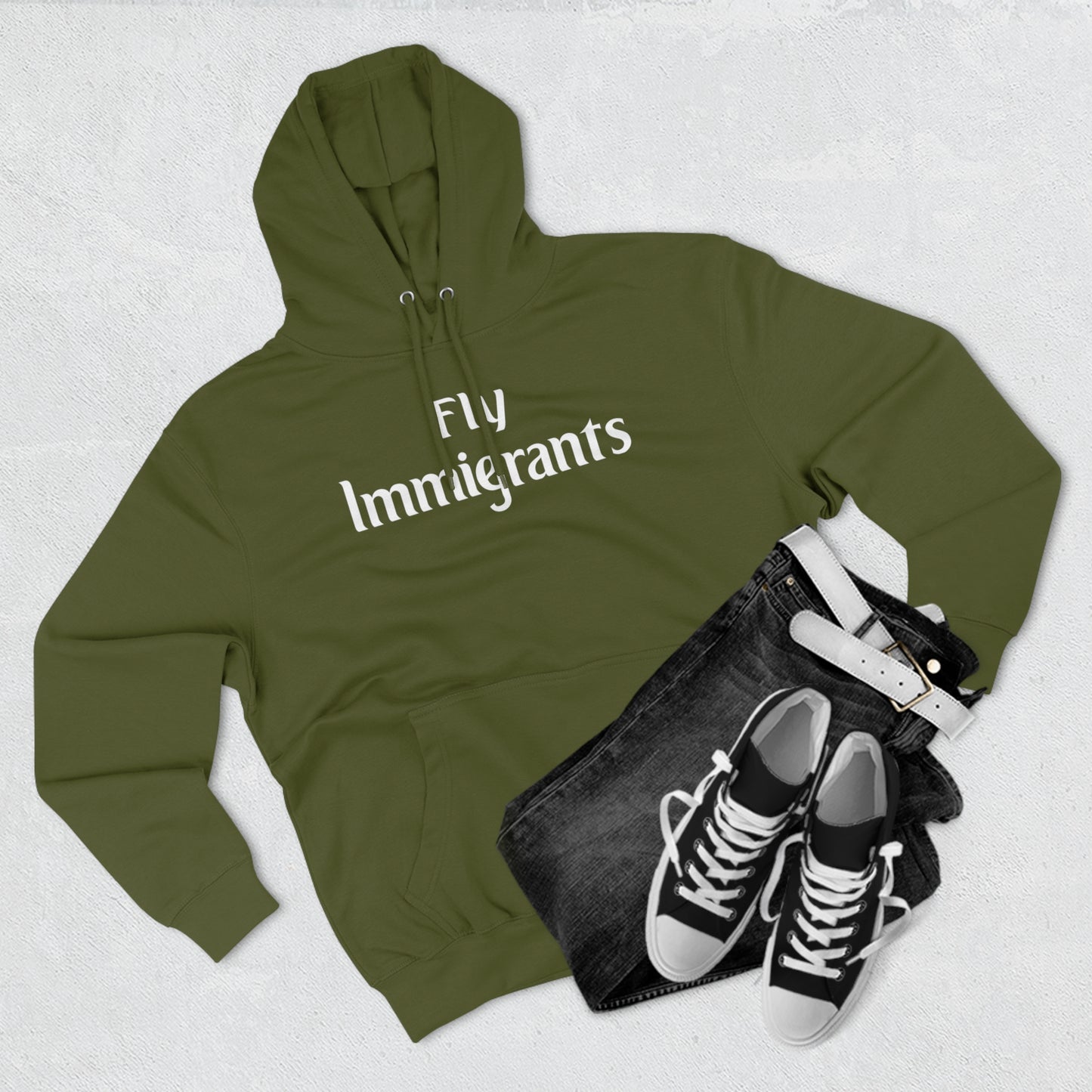 FLY IMMIGRANTS HOODIE 1