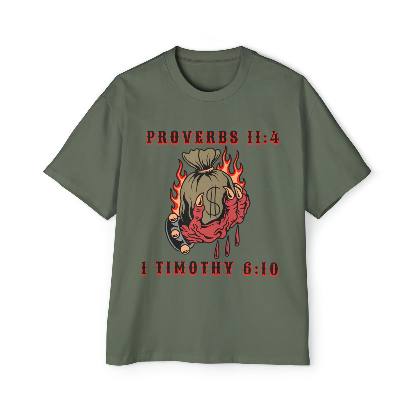 MONEY AINT A THING OVERSIZED TEE