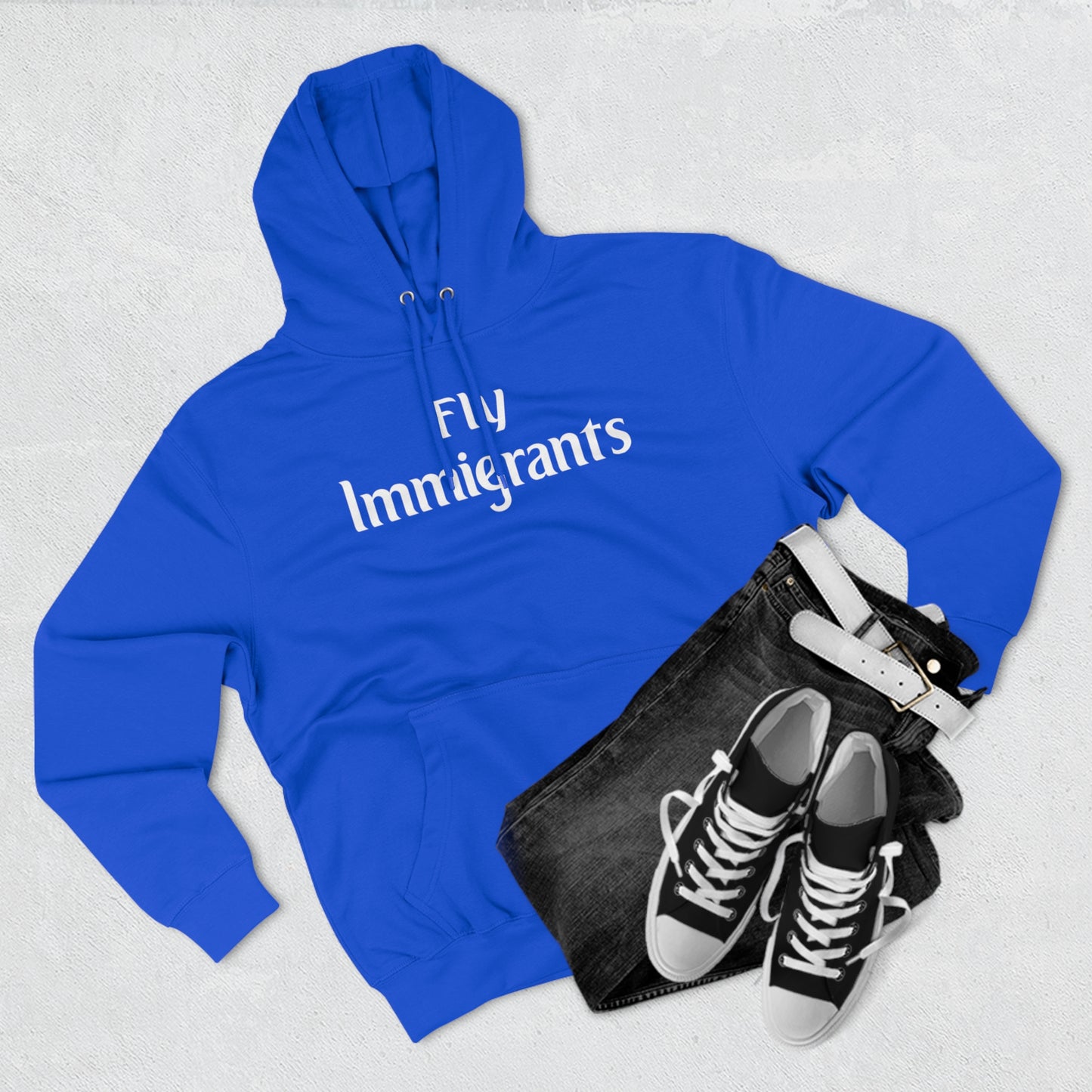 FLY IMMIGRANTS HOODIE 1