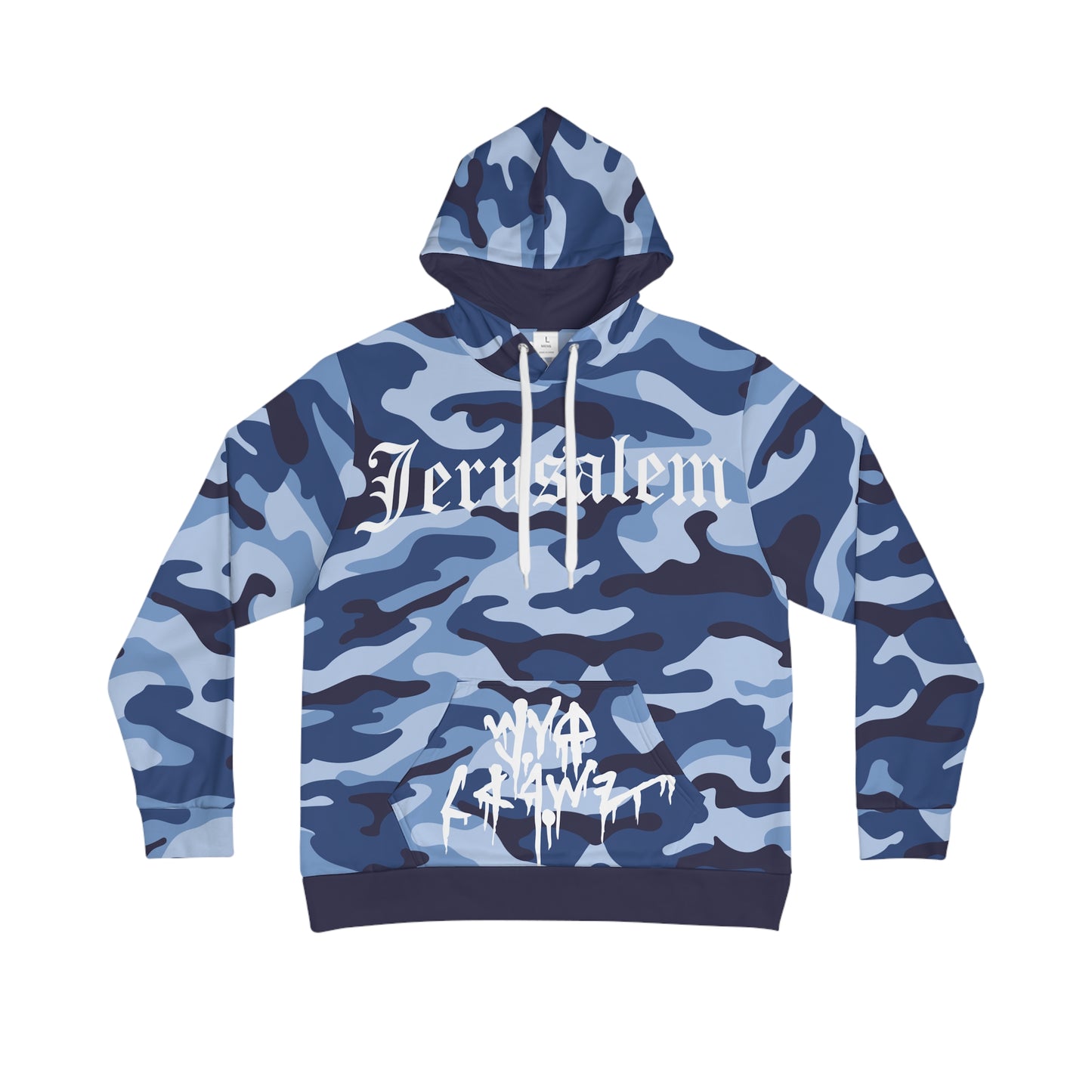 JERUSALEM HOODIE (NAVY CAMO)