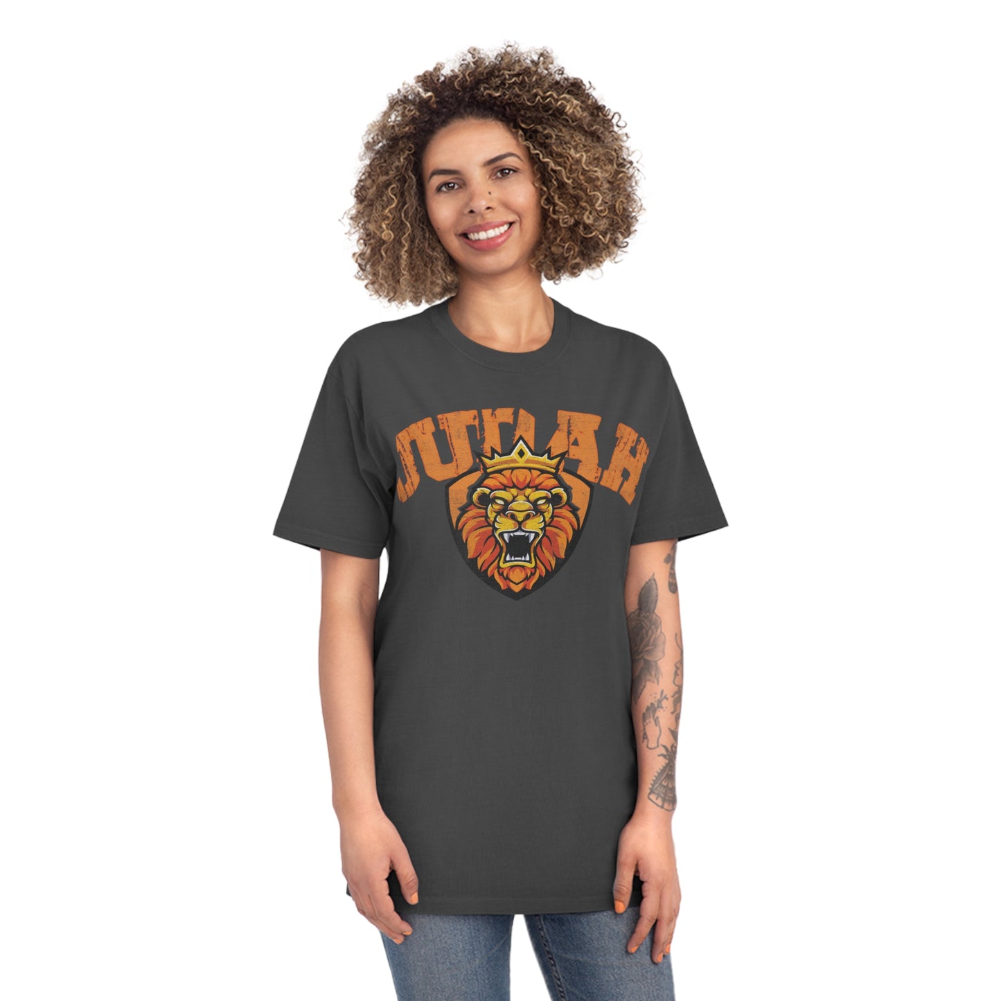 JUDAH LION KING FADED TEE