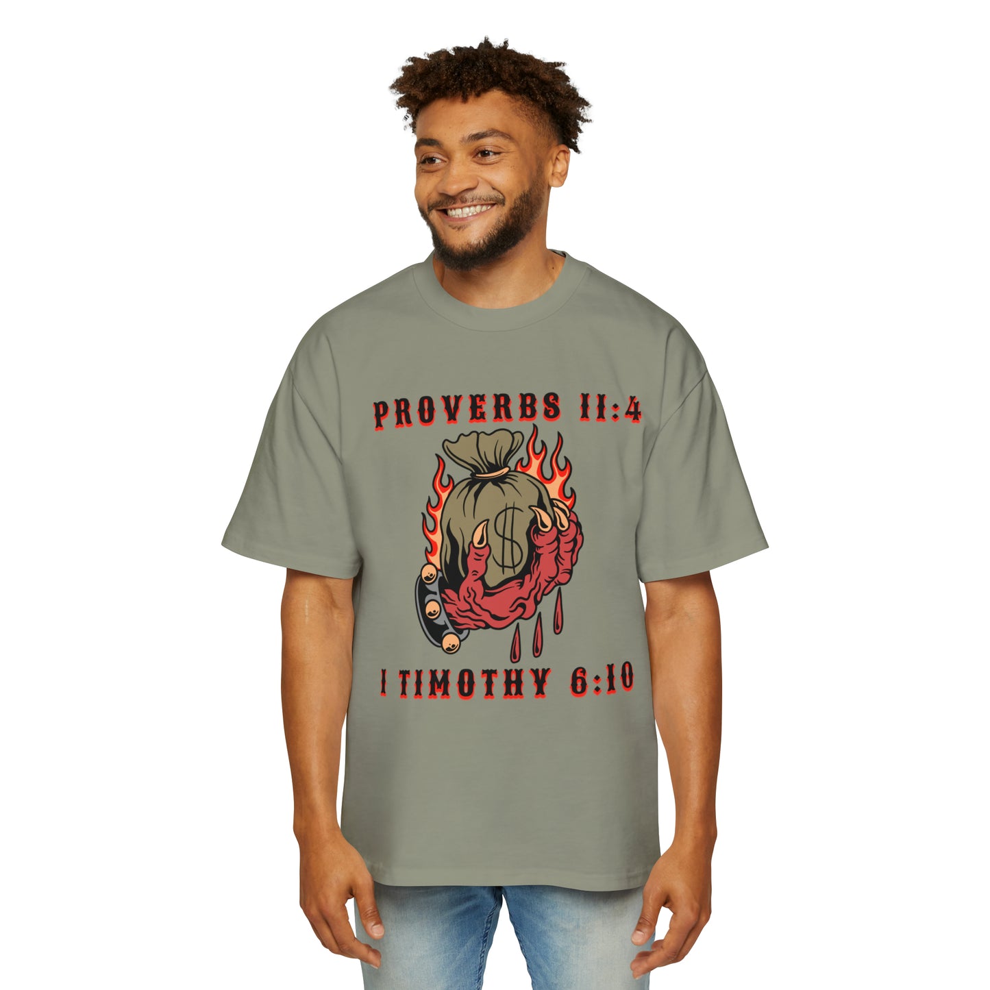 MONEY AINT A THING OVERSIZED TEE