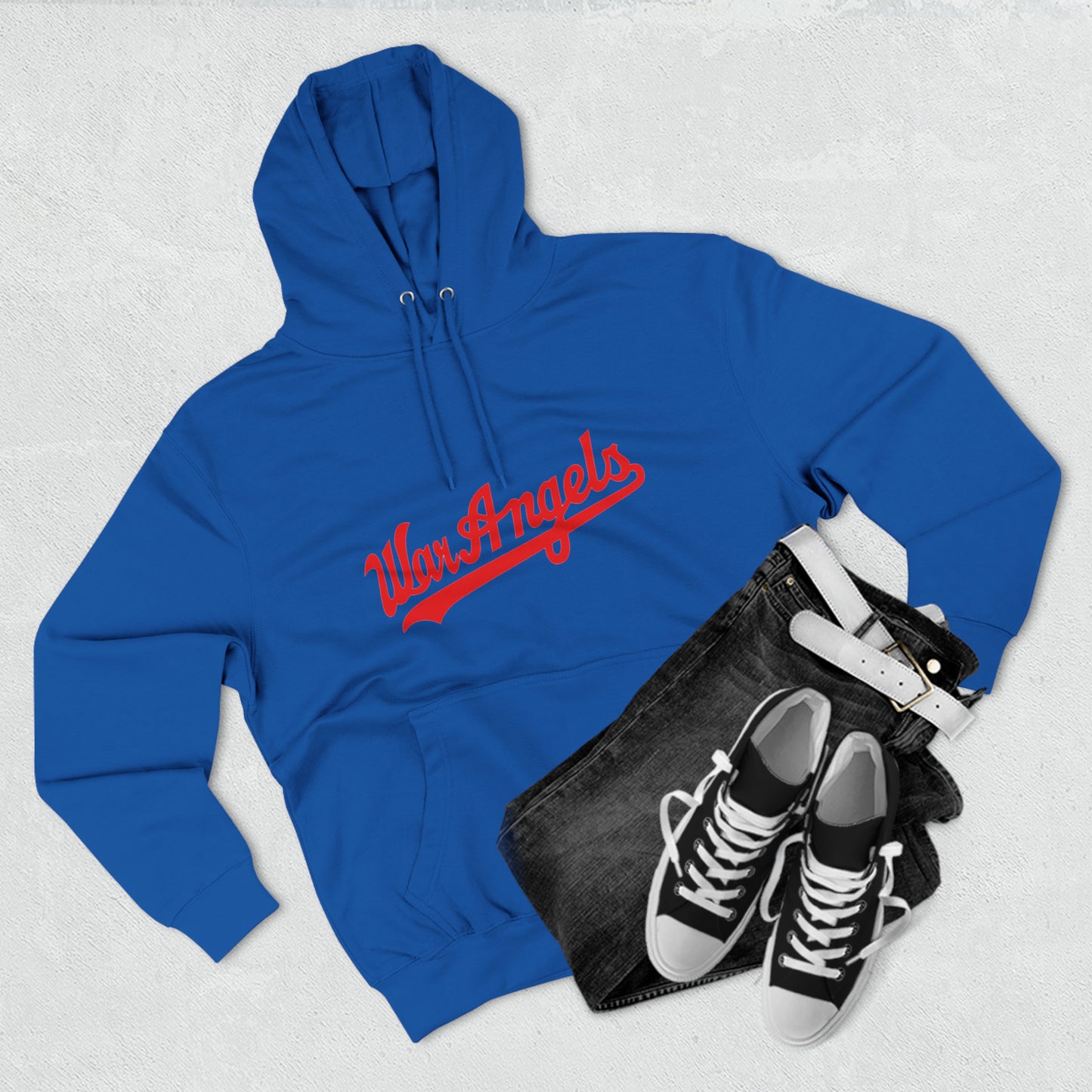 WAR ANGELS HOODIE (RED)