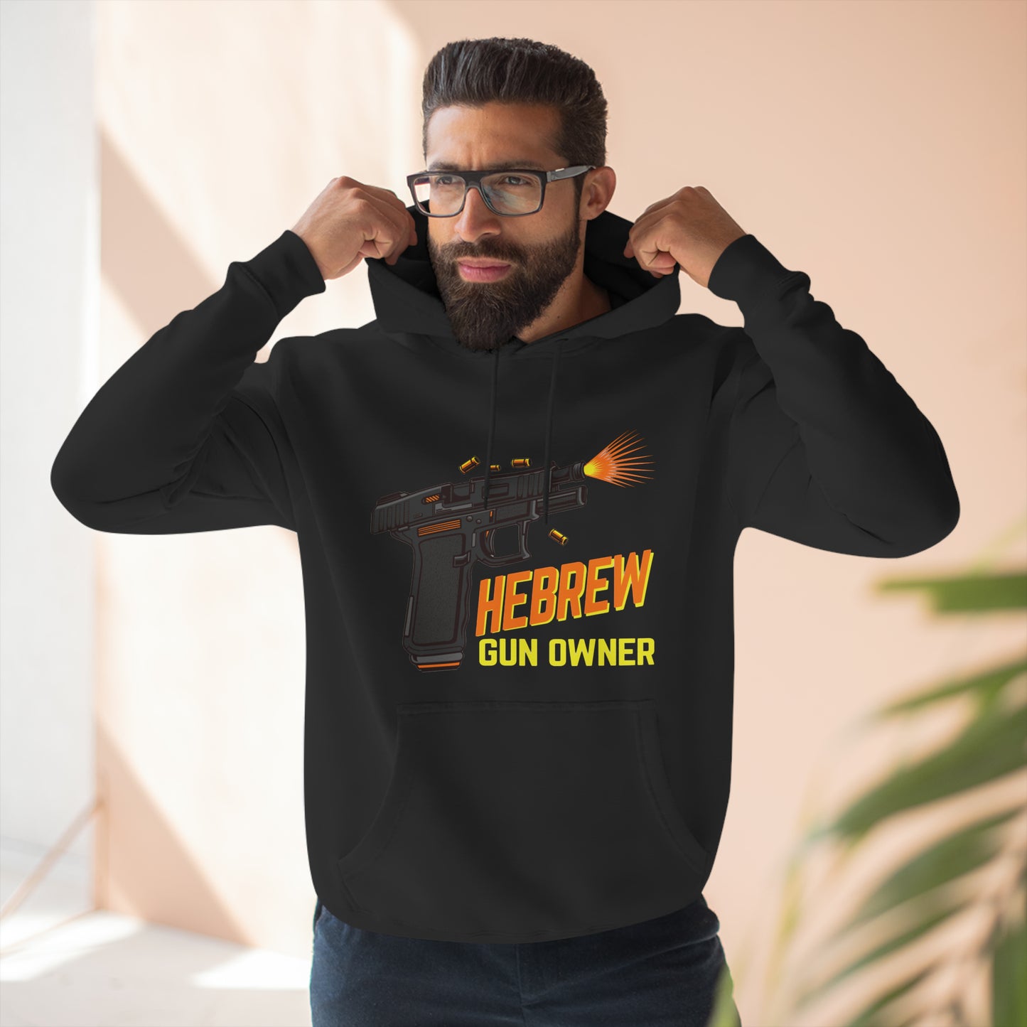 HEBREW GUN OWNER HOODIE
