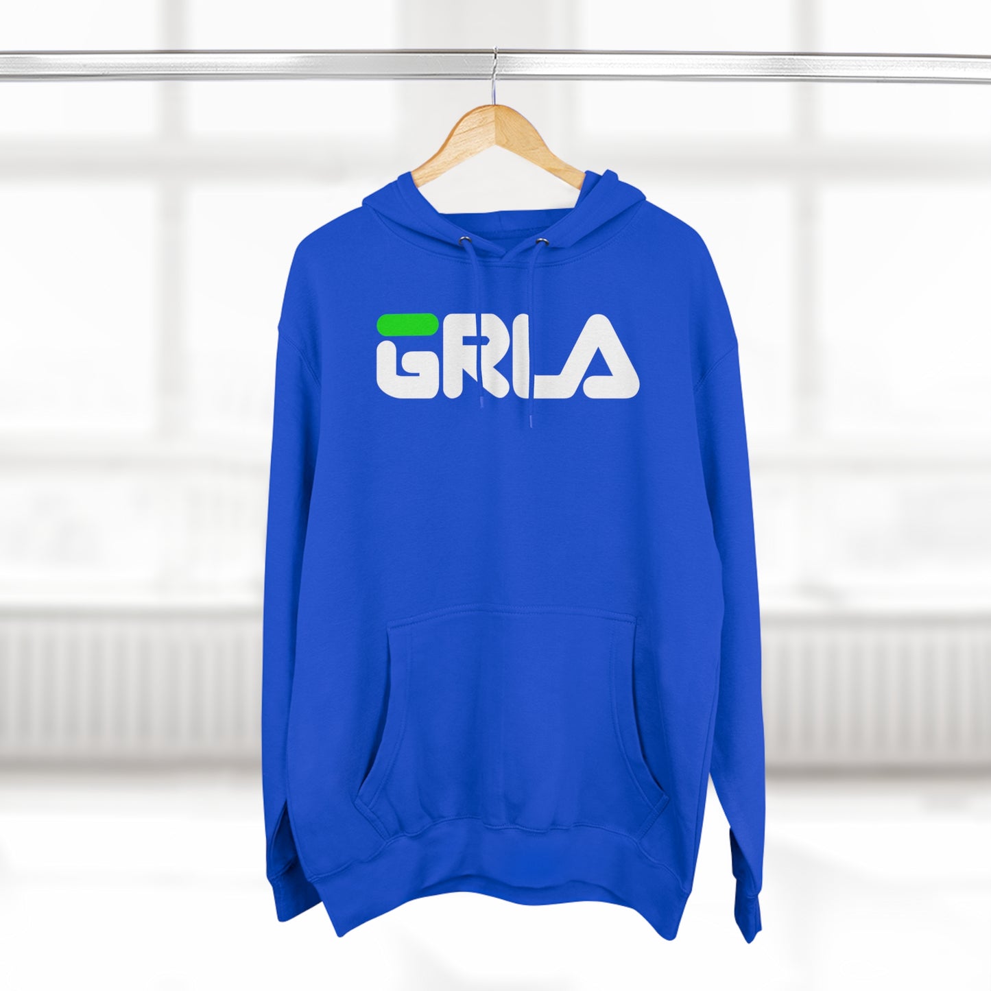 GRLA HOODIE (NEON STRIPE)