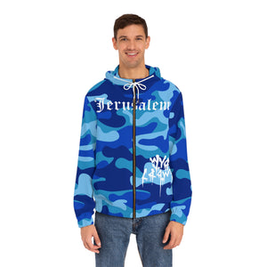 JERUSALEM ZIP HOODIE (ROYAL CAMO)