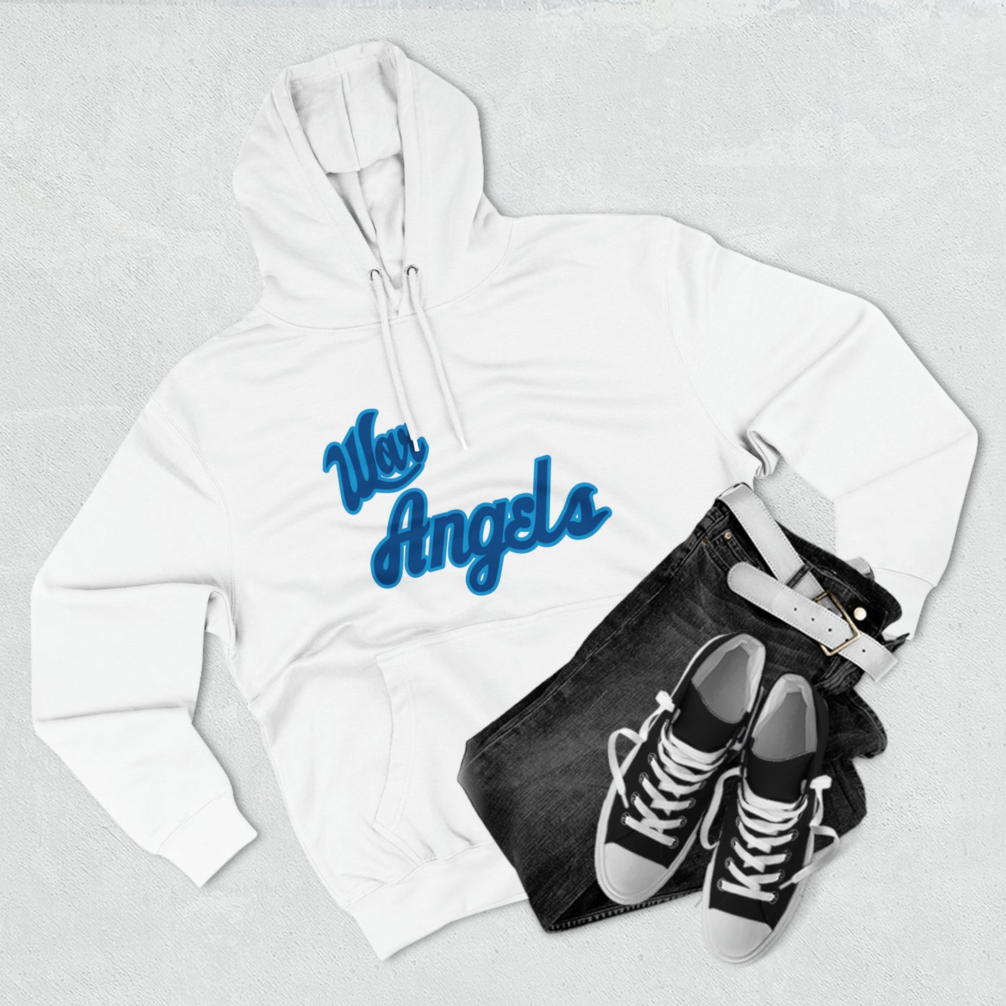 WAR ANGELS THROWBACK HOODIE