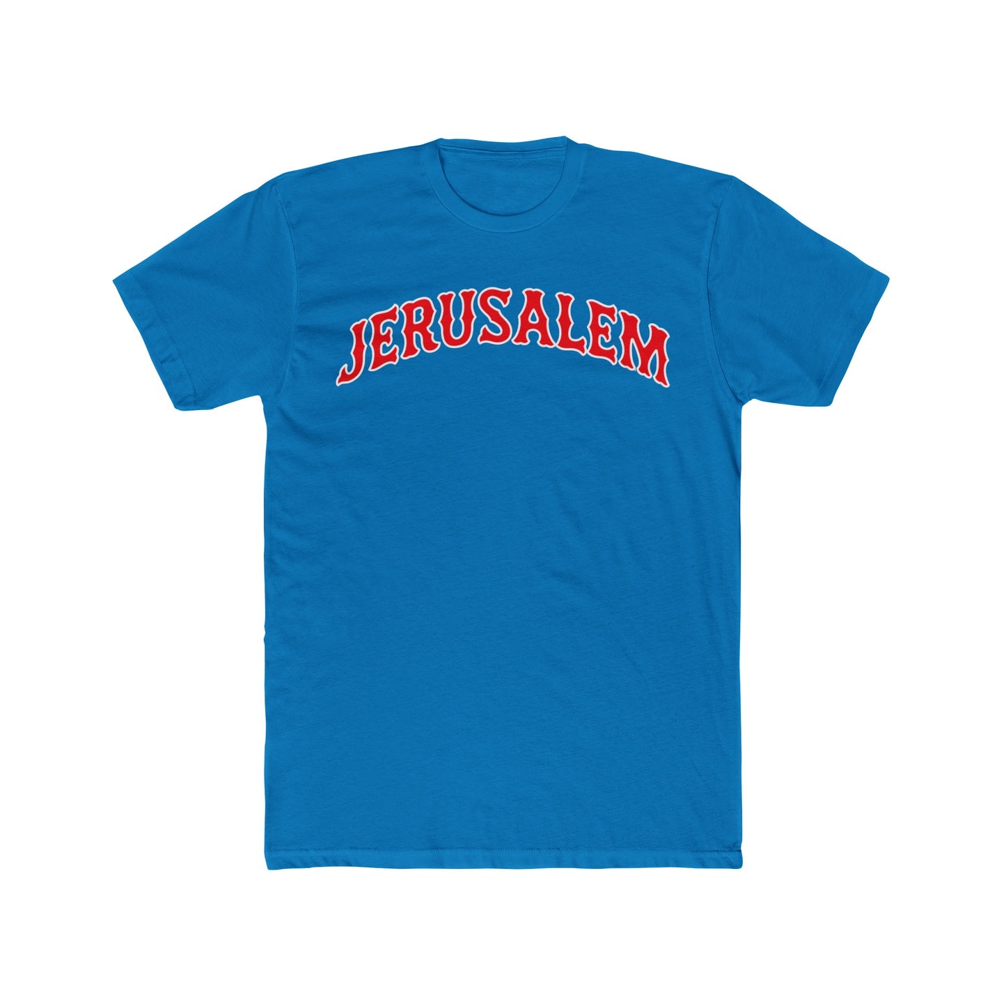 JERUSALEM THROWBACK TEE (RED)
