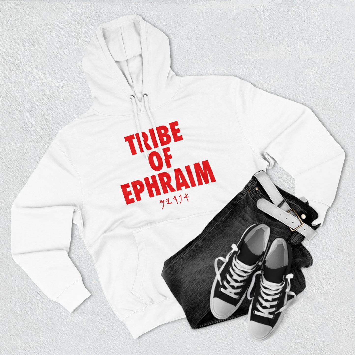 TRIBE OF EPHRAIM HOODIE (RED)