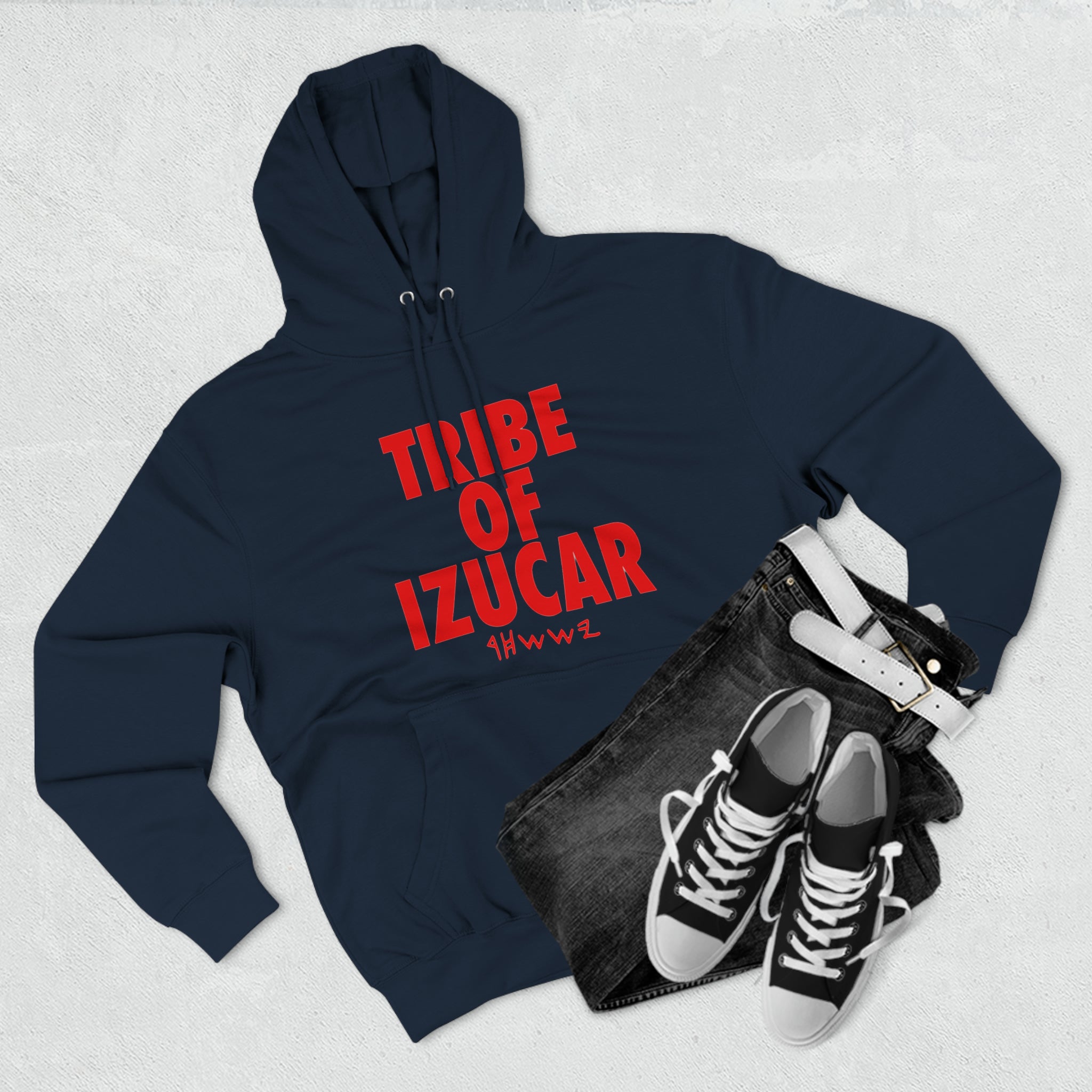 TRIBE OF IZUCAR(ISSACHAR) RED HOODIE