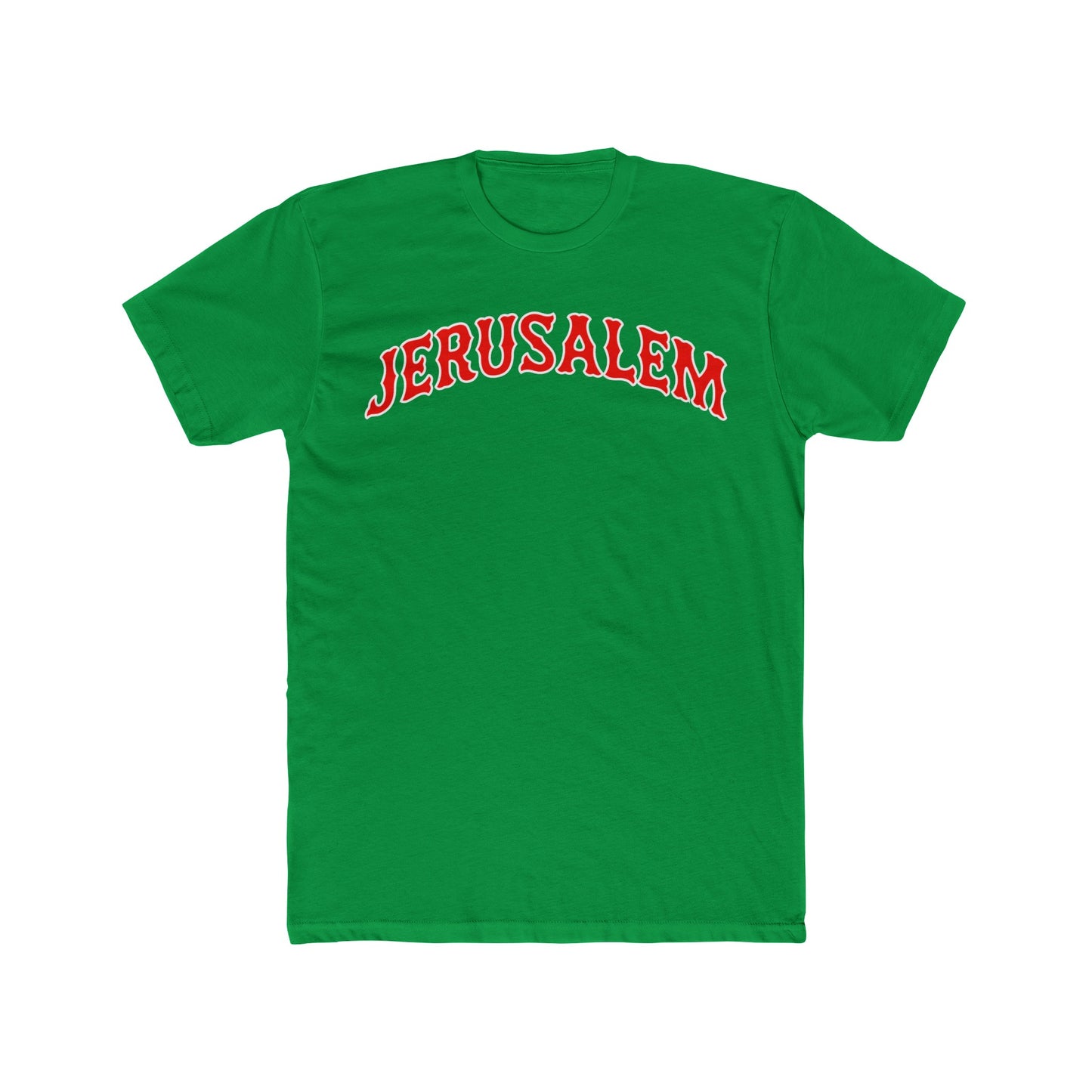 JERUSALEM THROWBACK TEE (RED)