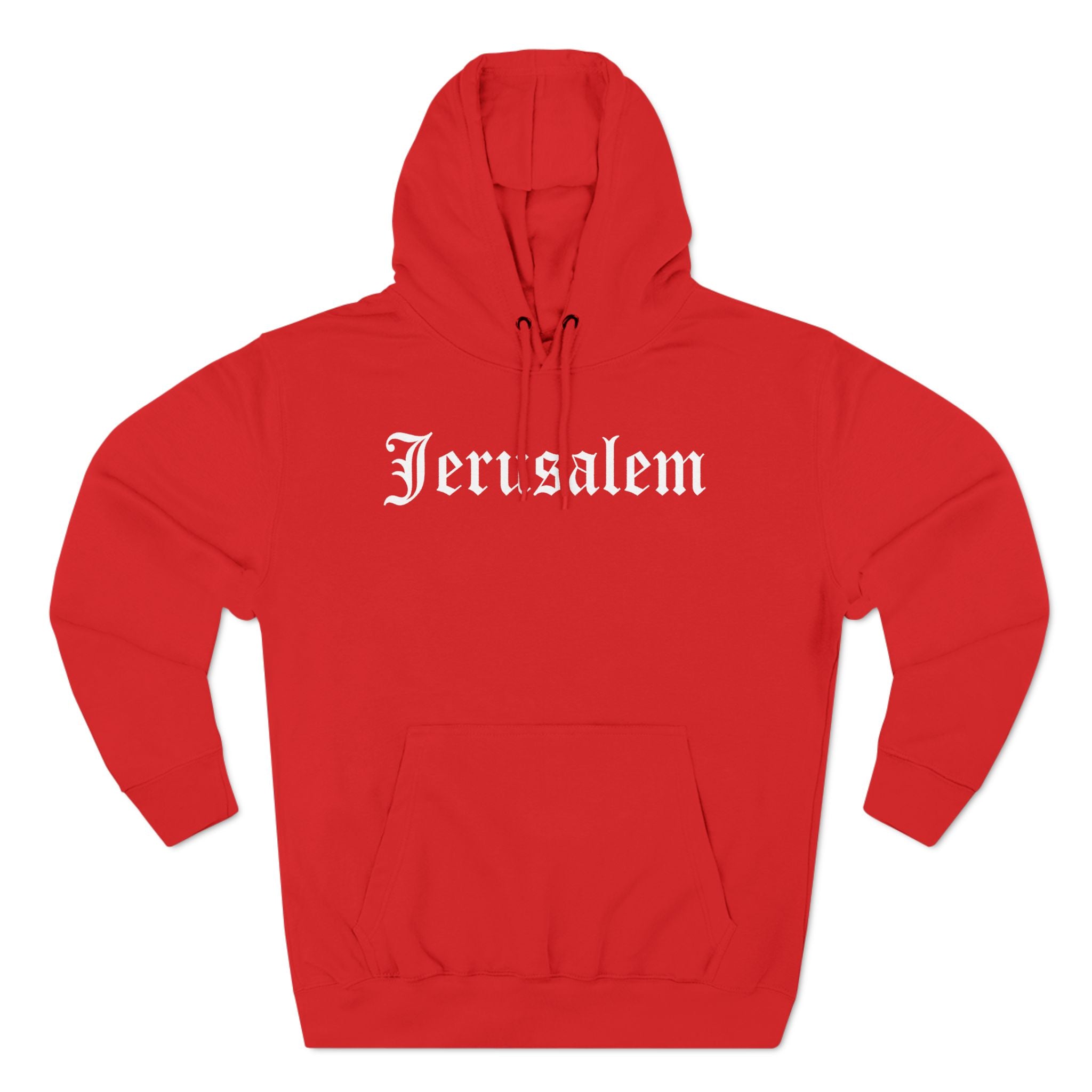 JERUSALEM OLD ENGLISH HOODIE