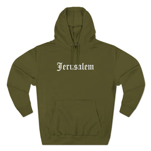 JERUSALEM OLD ENGLISH HOODIE