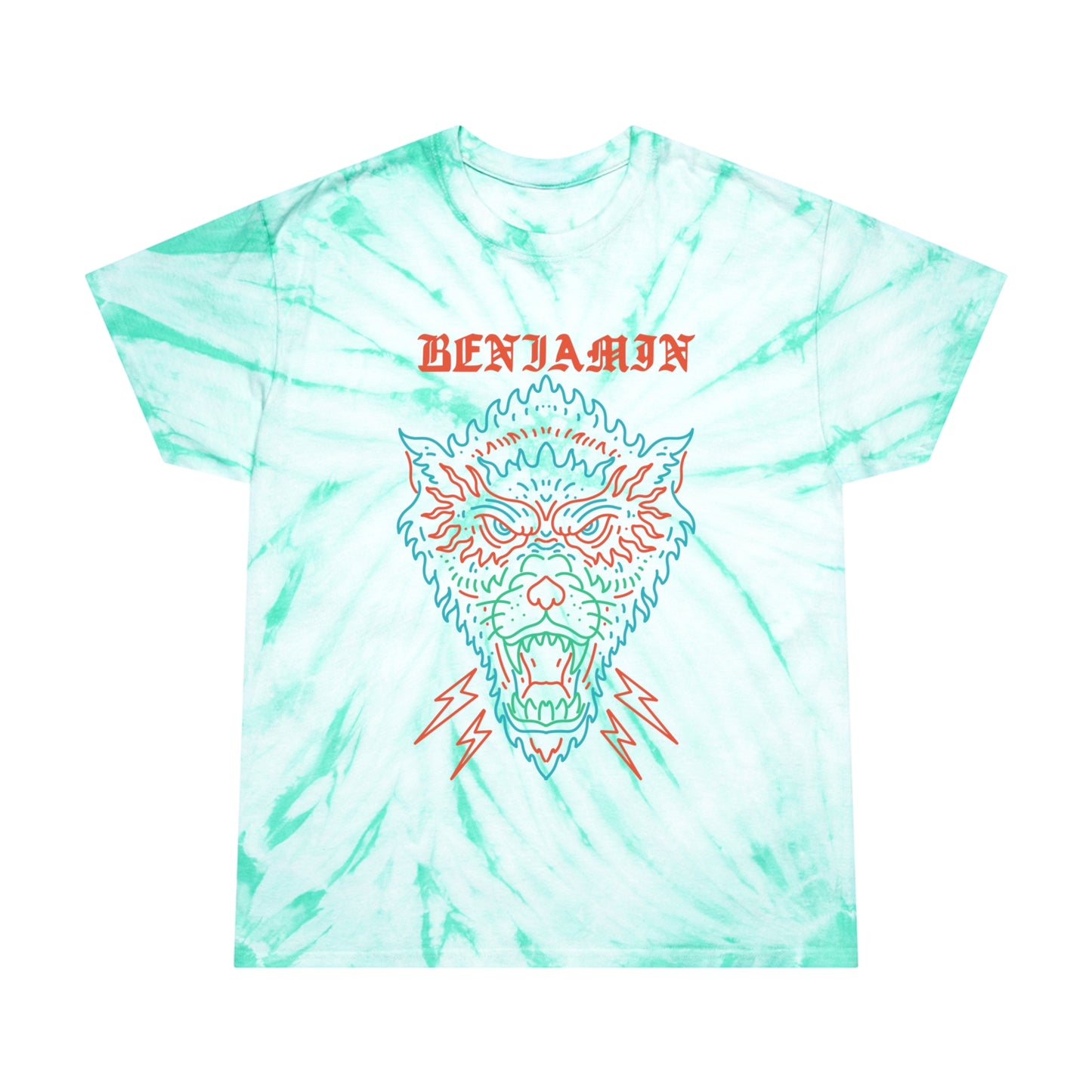 EXOTIC WOLF TIE DYE