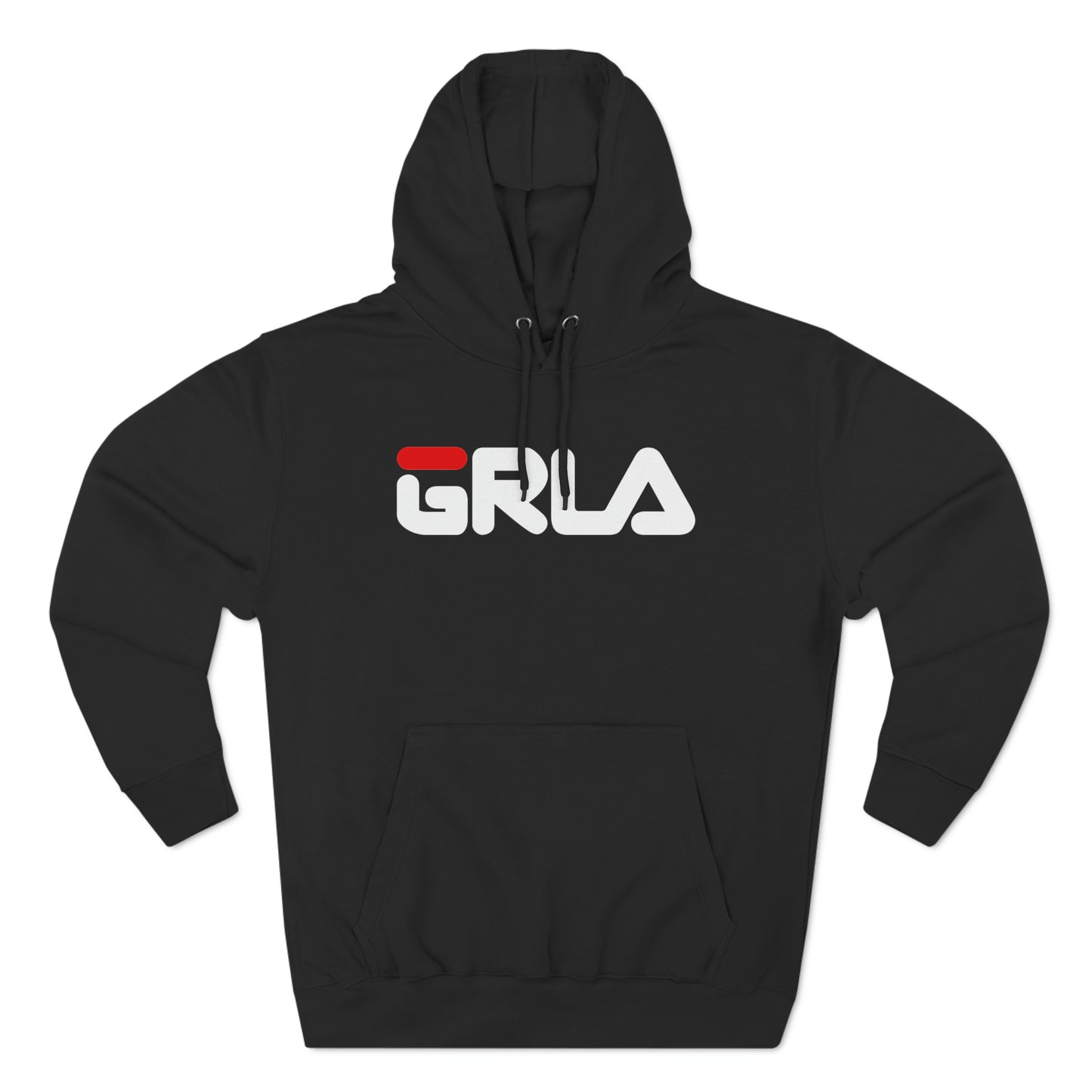 GRLA HOODIE (RED STRIPE)