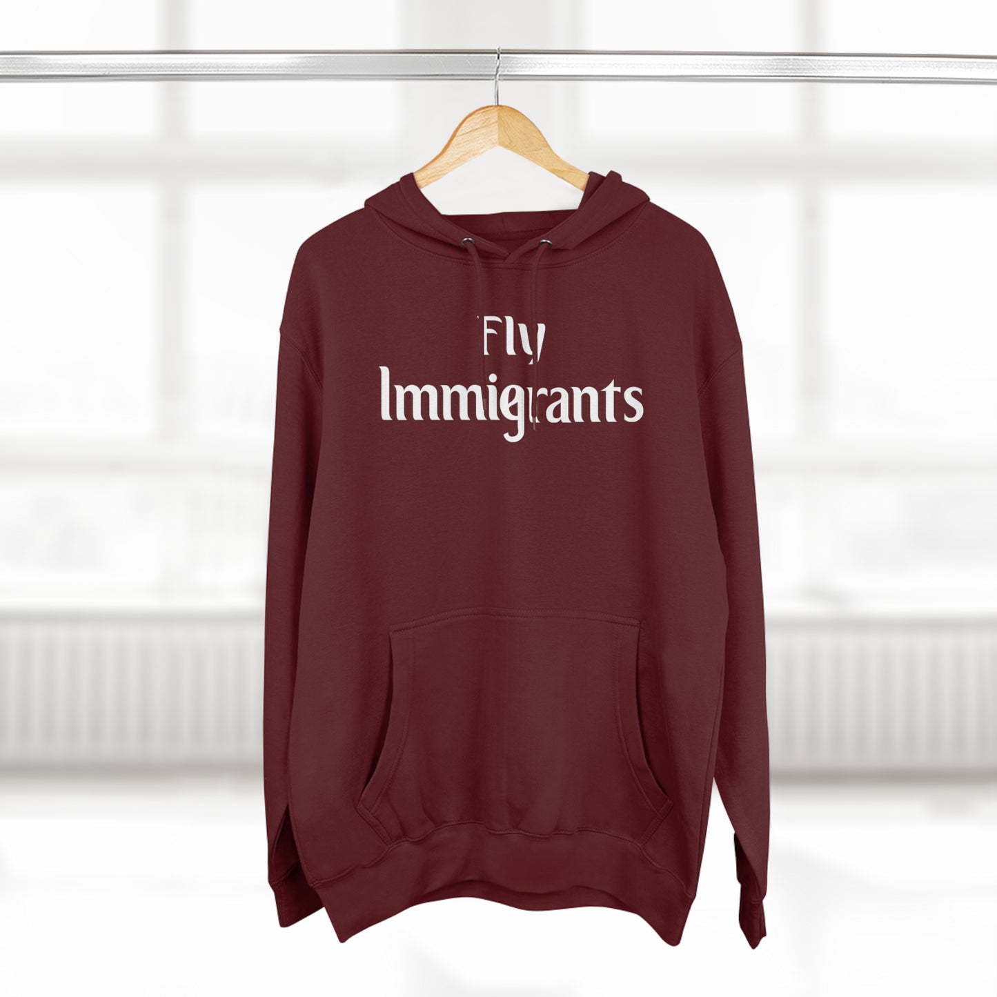 FLY IMMIGRANTS HOODIE 1