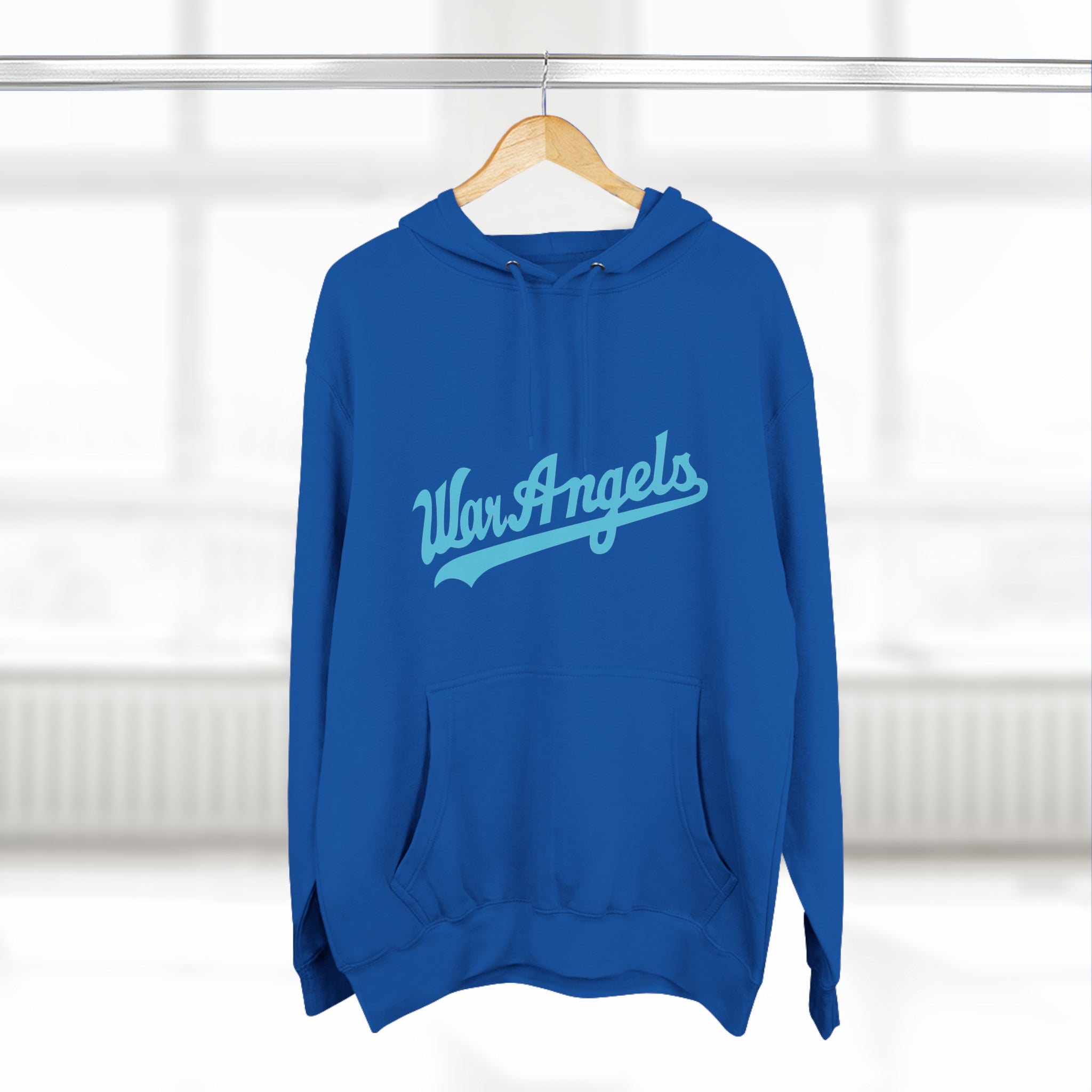 WAR ANGELS HOODIE (POWDER BLUE)